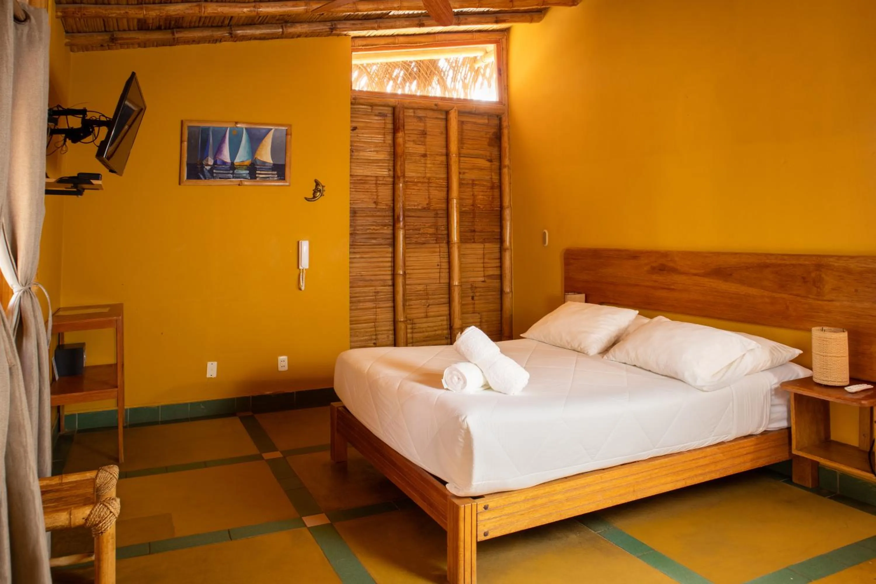 Bed in El Mirador de Vichayito