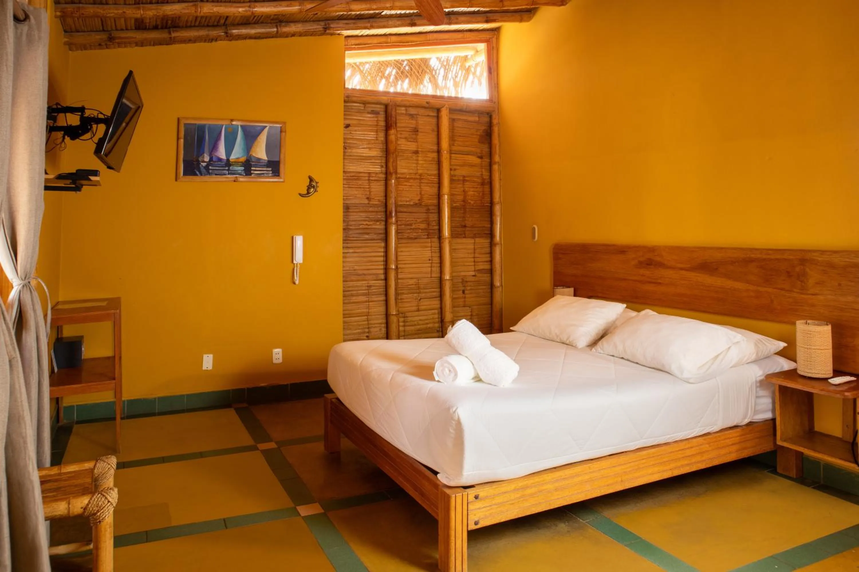 Bed in El Mirador de Vichayito