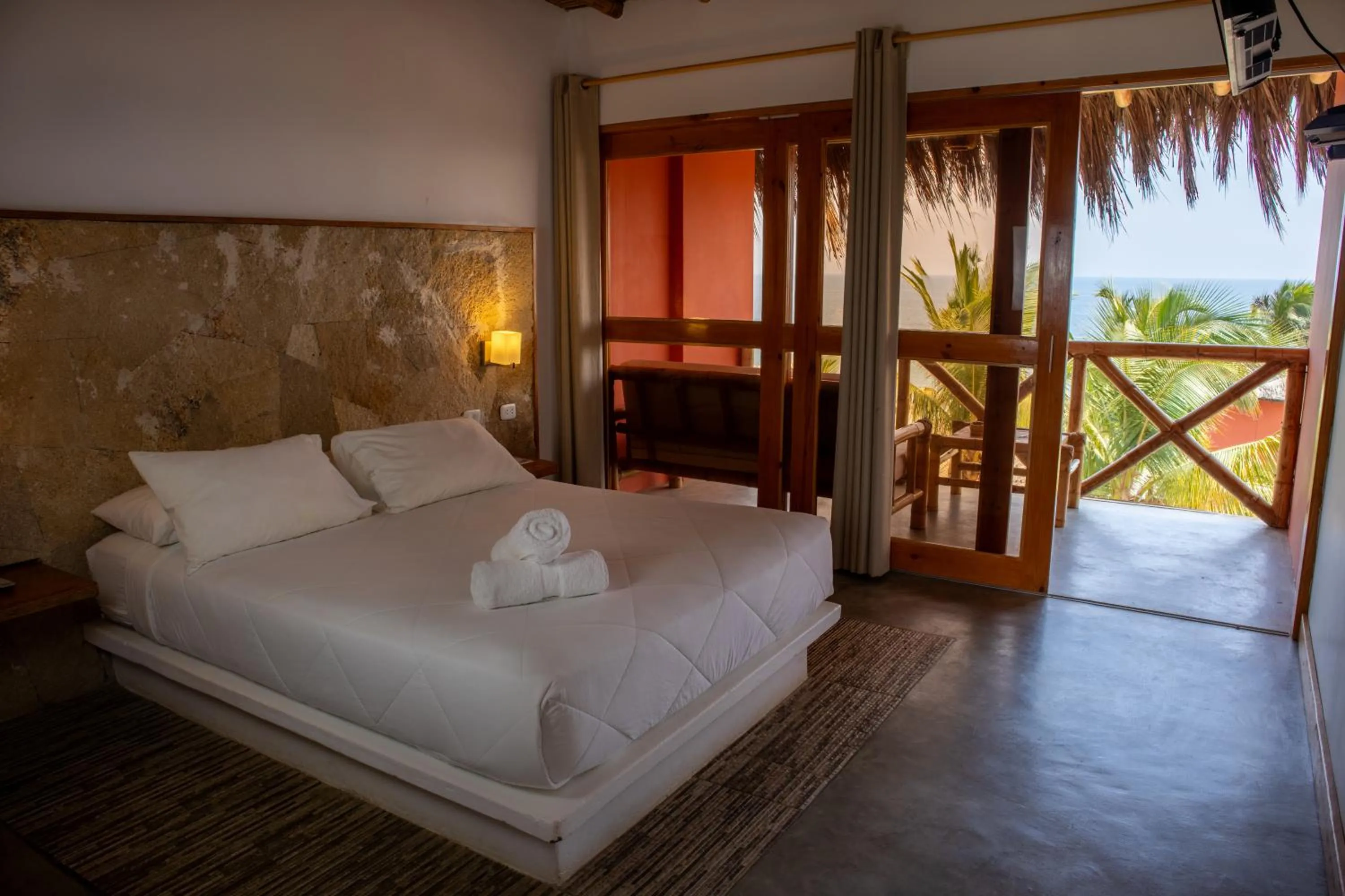 Bed in El Mirador de Vichayito