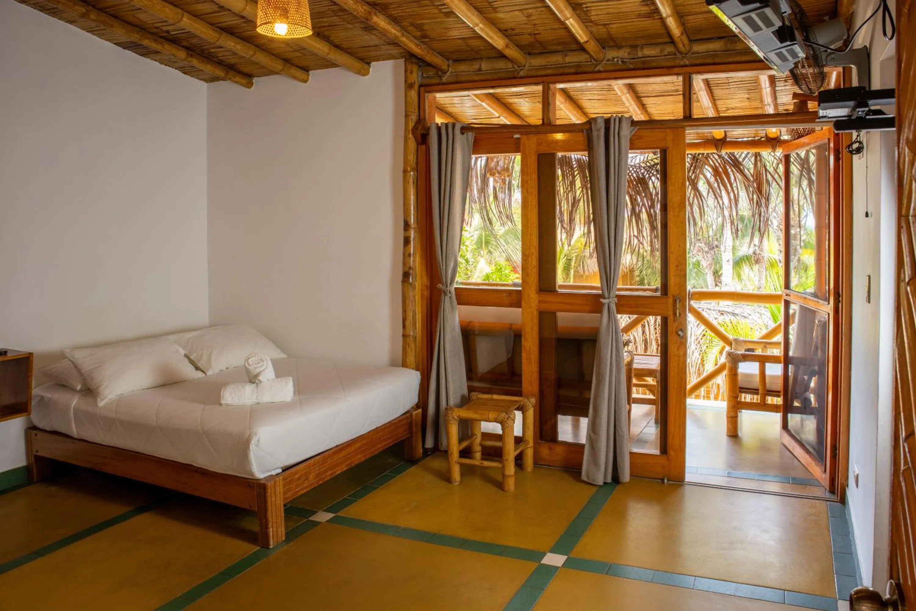 Bed in El Mirador de Vichayito