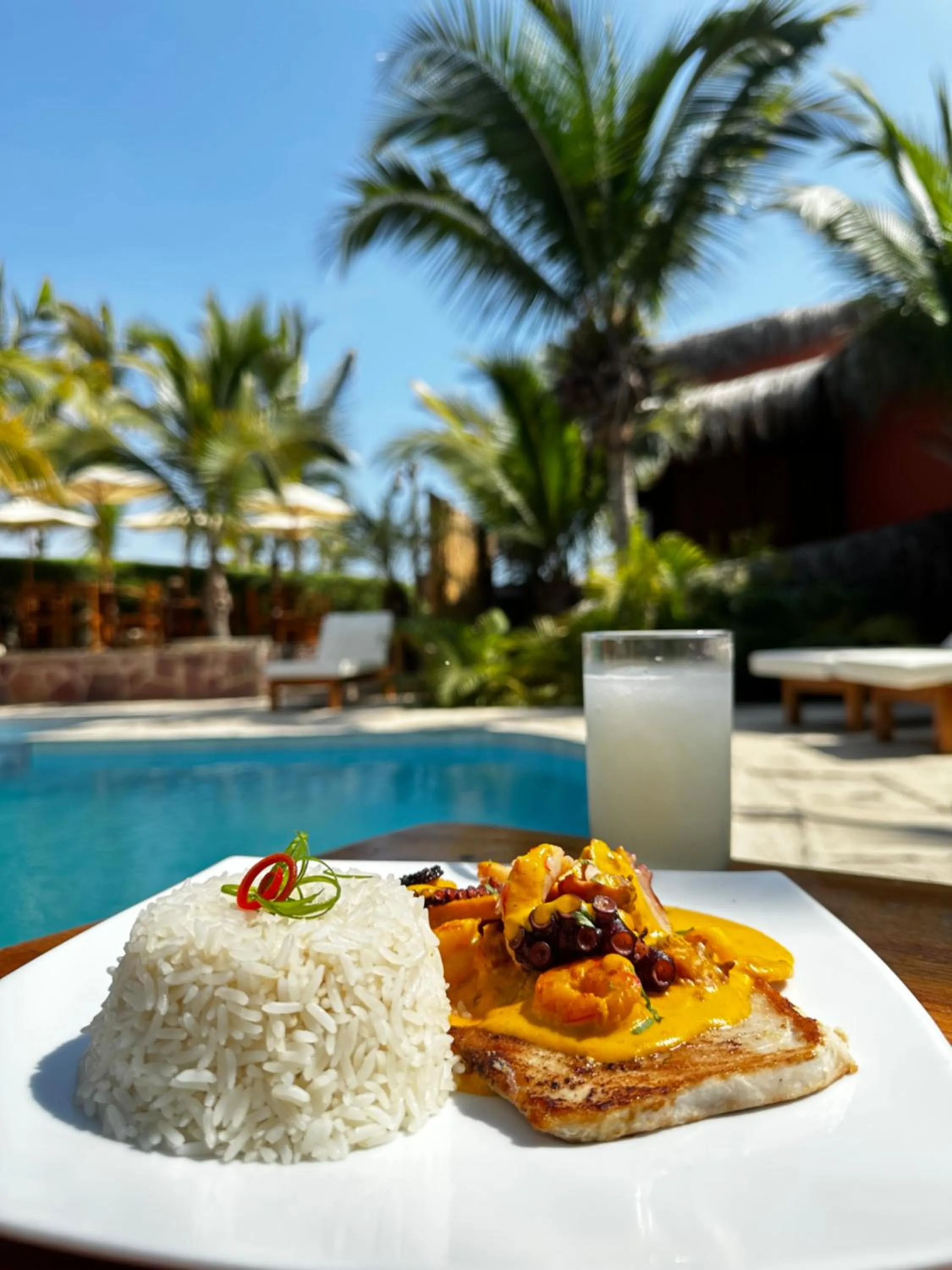 Patio in El Mirador de Vichayito