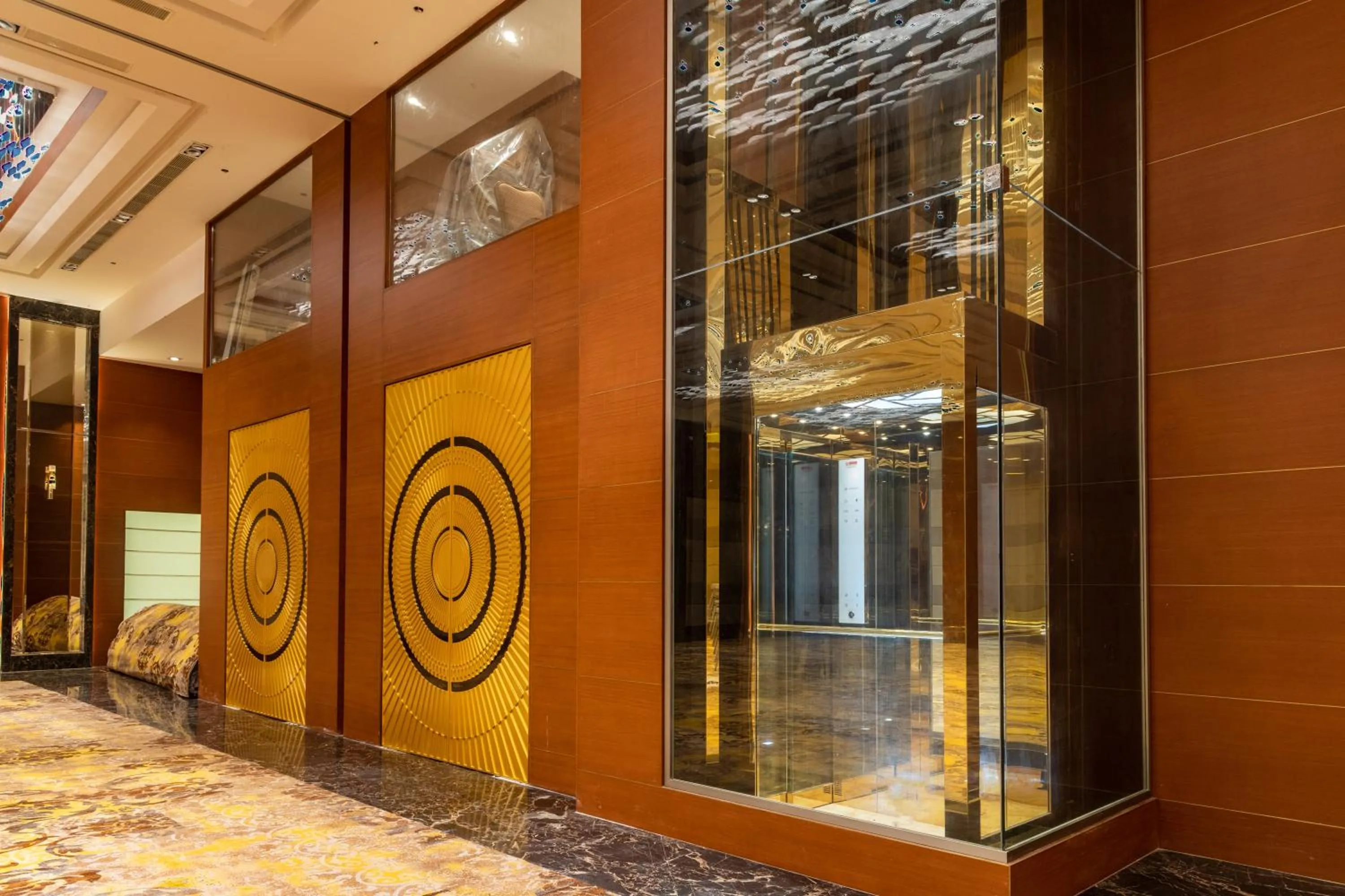 elevator in KAY-EM Spectra Hotel