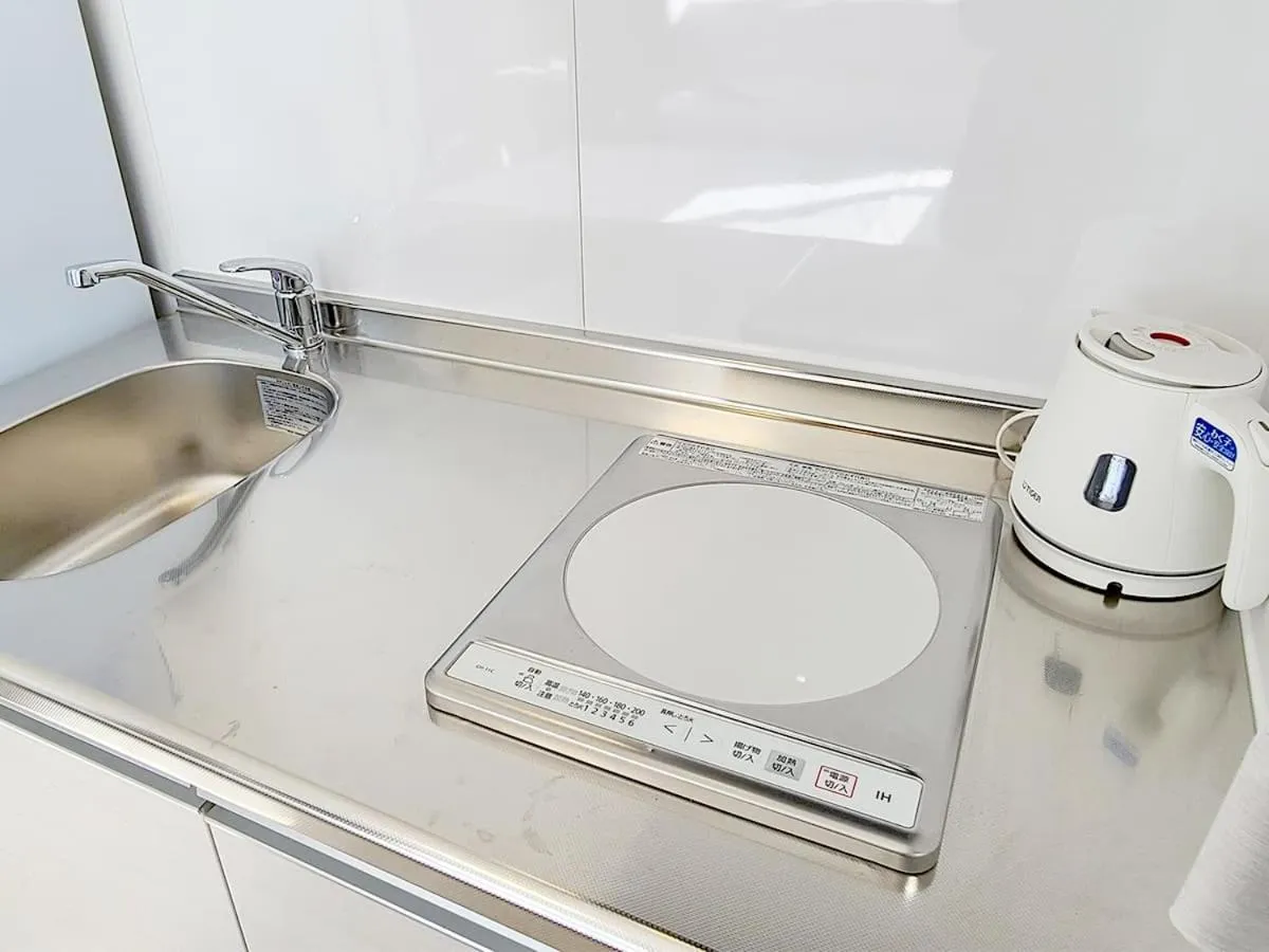 Kitchen or kitchenette in HOTEL Kuu