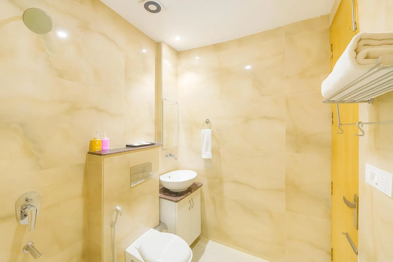 Shower in Arogyadham Wellness Retreat