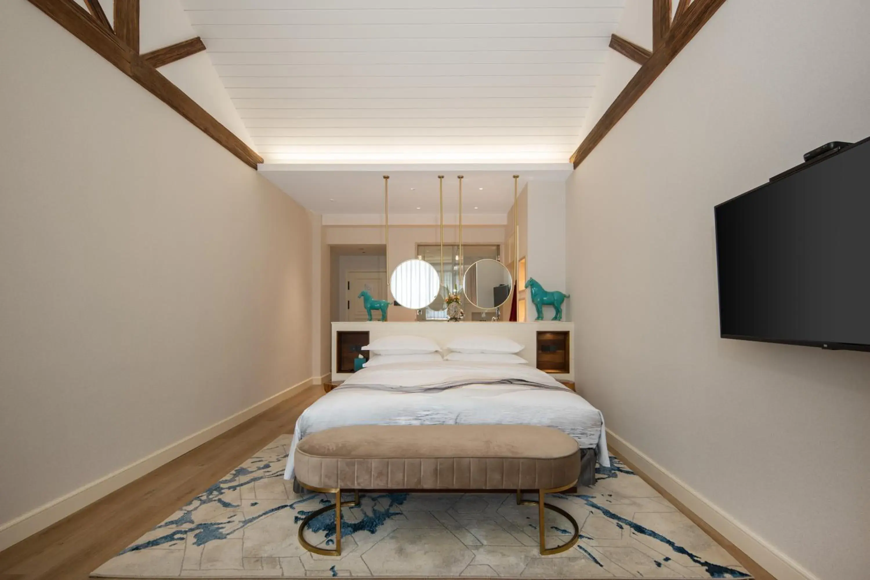 Bed in Huama SSAW Hotel Lijiang Bed in Huama SSAW Hotel Lijiang