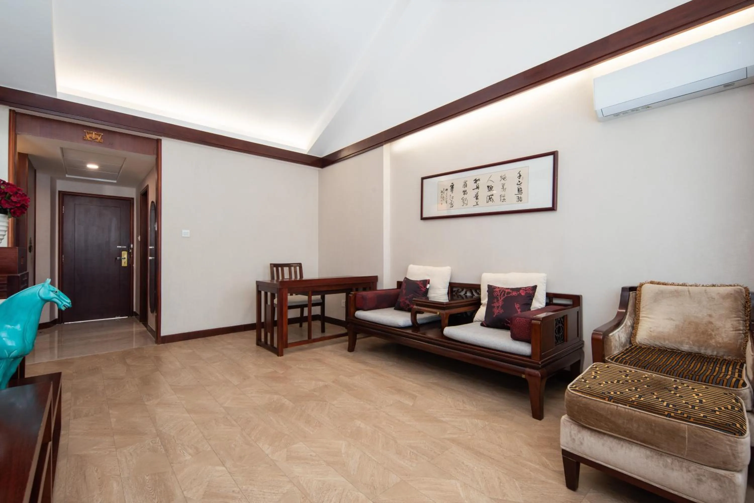 Living room in Huama SSAW Hotel Lijiang