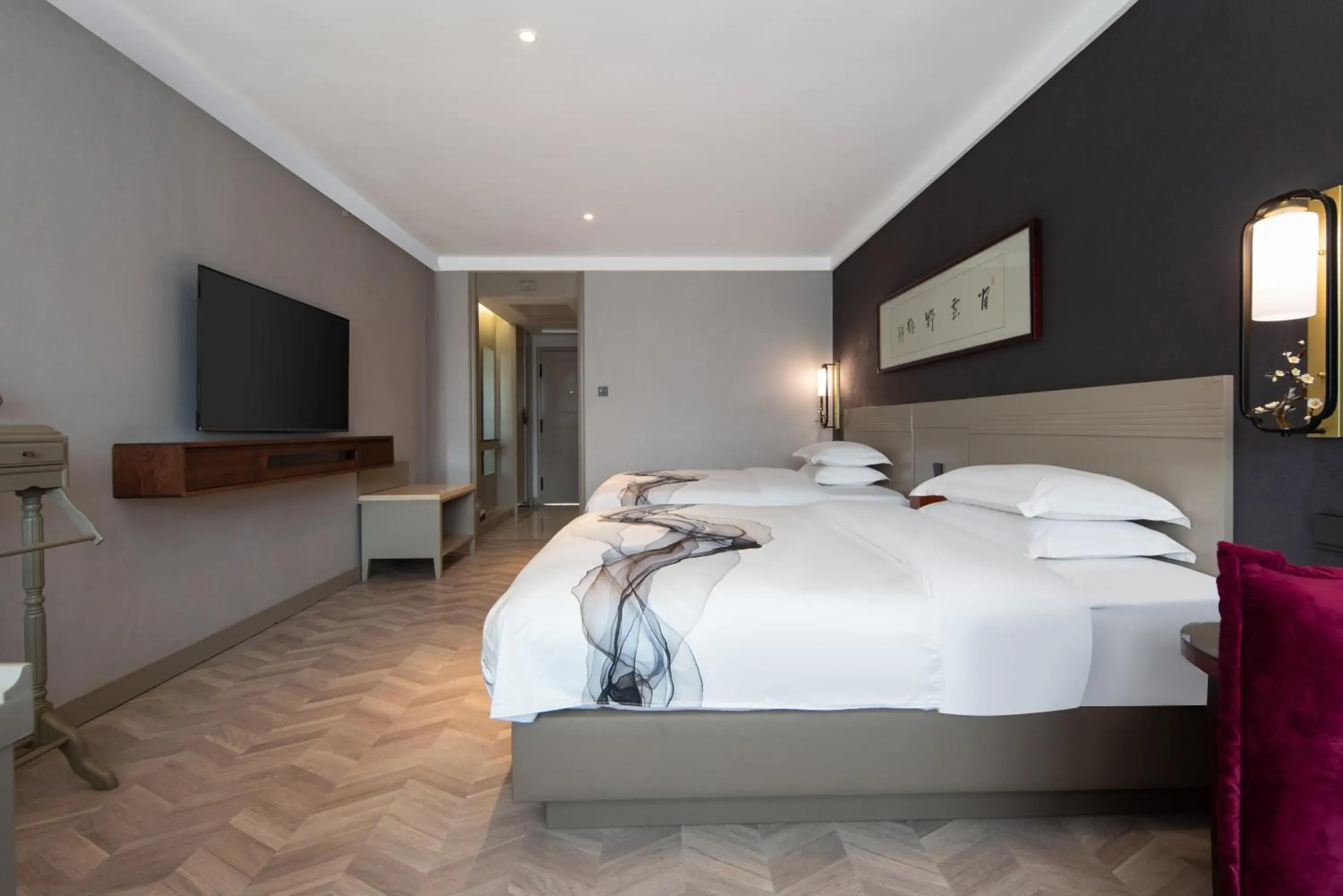 Photo of the whole room, Bed in Huama SSAW Hotel Lijiang Photo of the whole room, Bed in Huama SSAW Hotel Lijiang