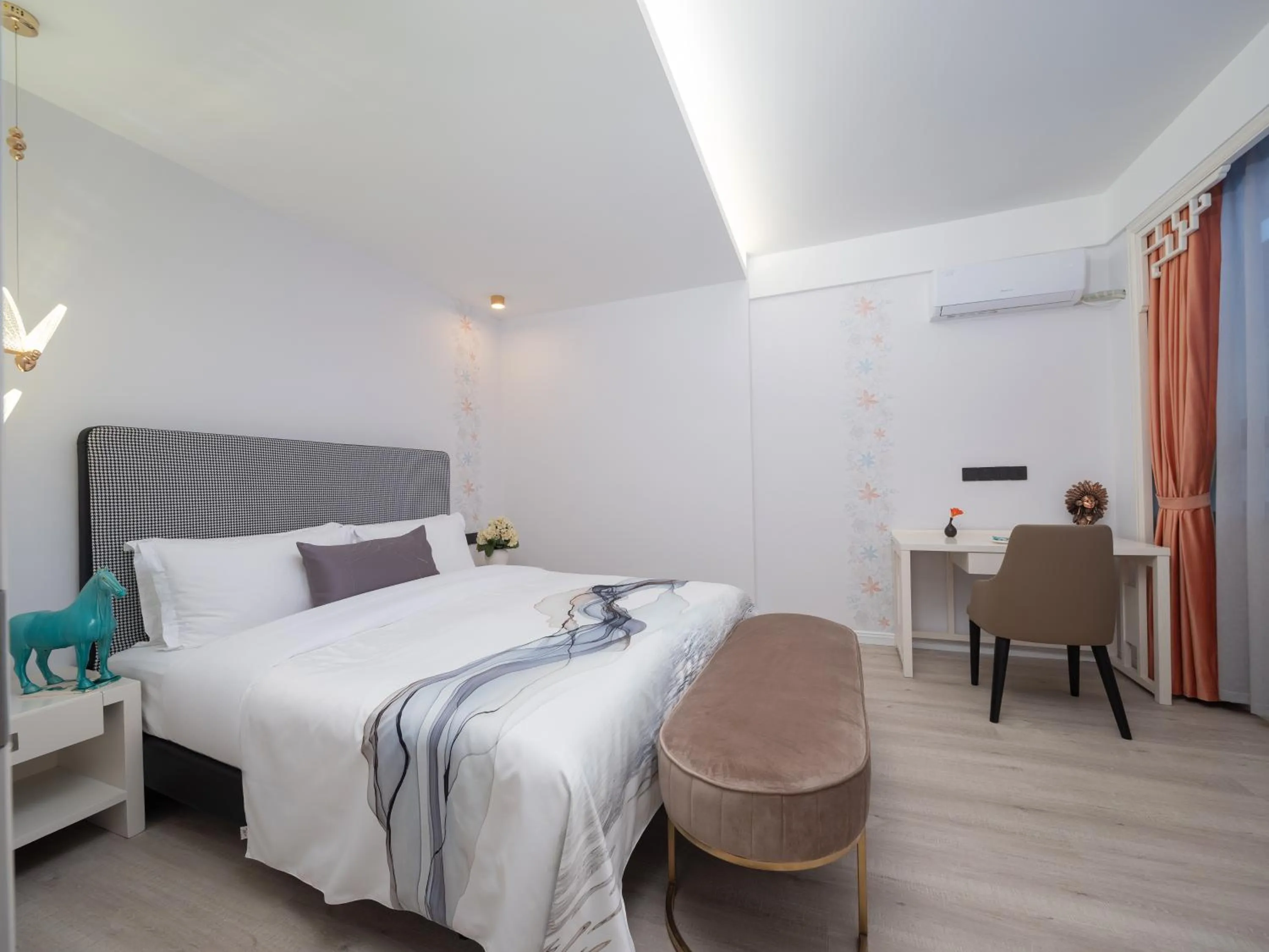 Bed in Huama SSAW Hotel Lijiang