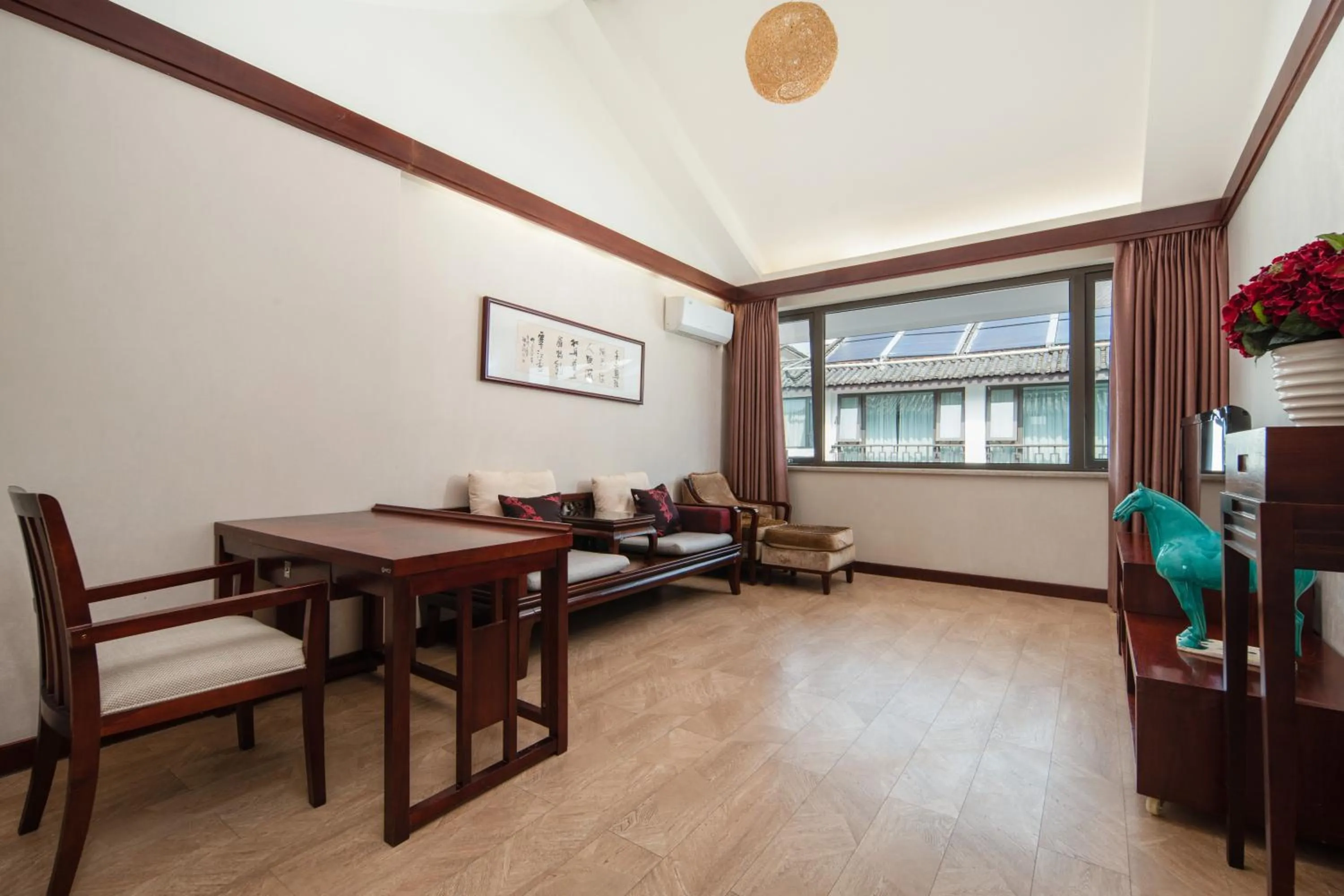 Living room in Huama SSAW Hotel Lijiang