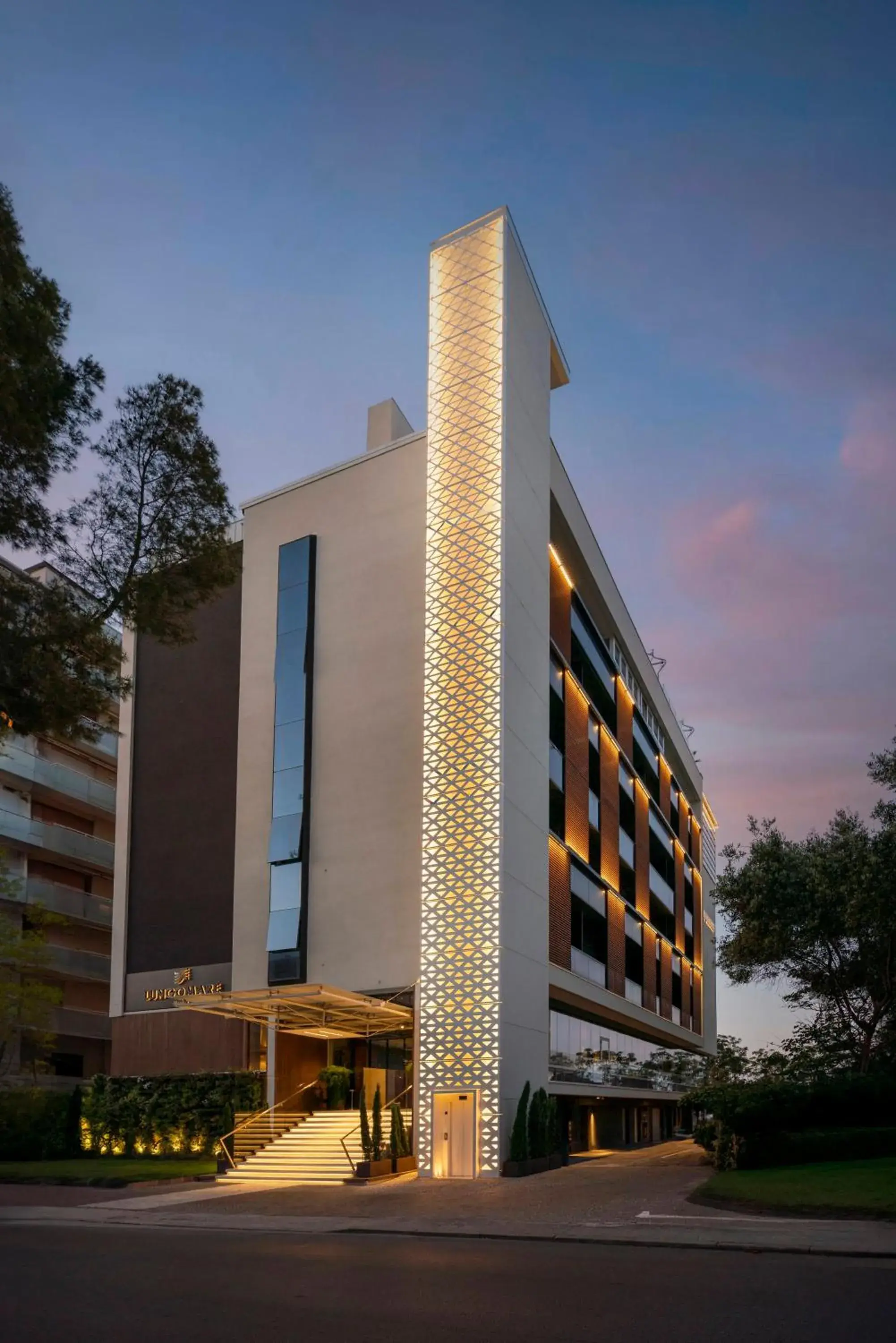 Property building in Hotel Lungomare Property building in Hotel Lungomare