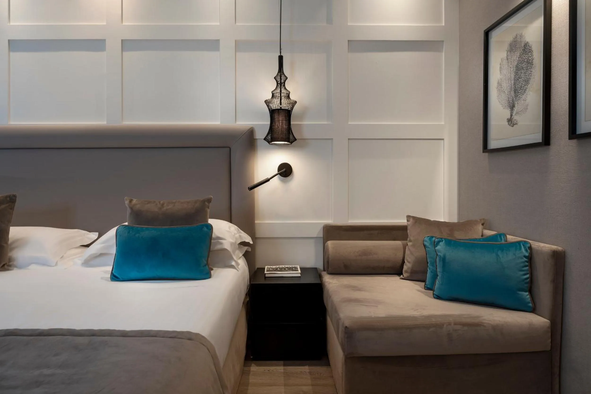 Bedroom, Bed in Hotel Lungomare