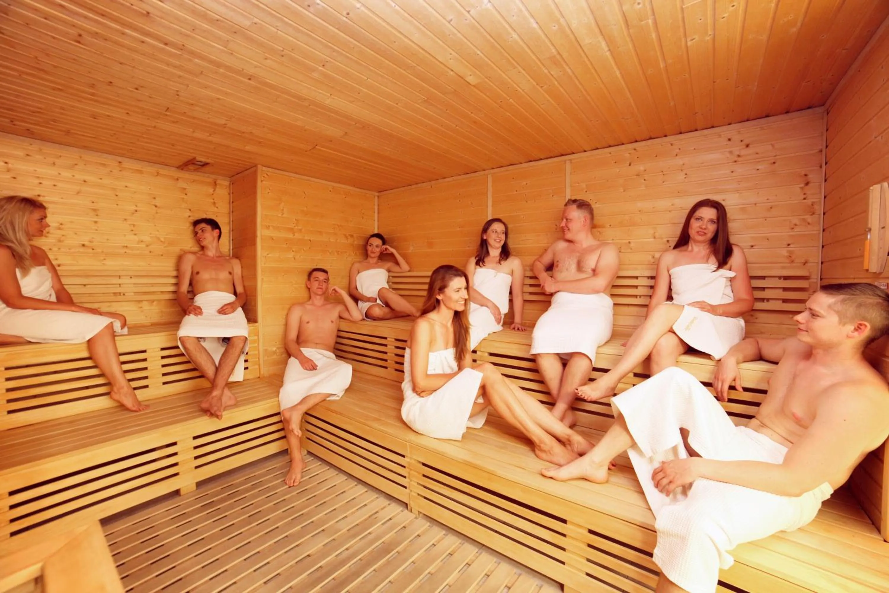 Sauna in Hotel Sante