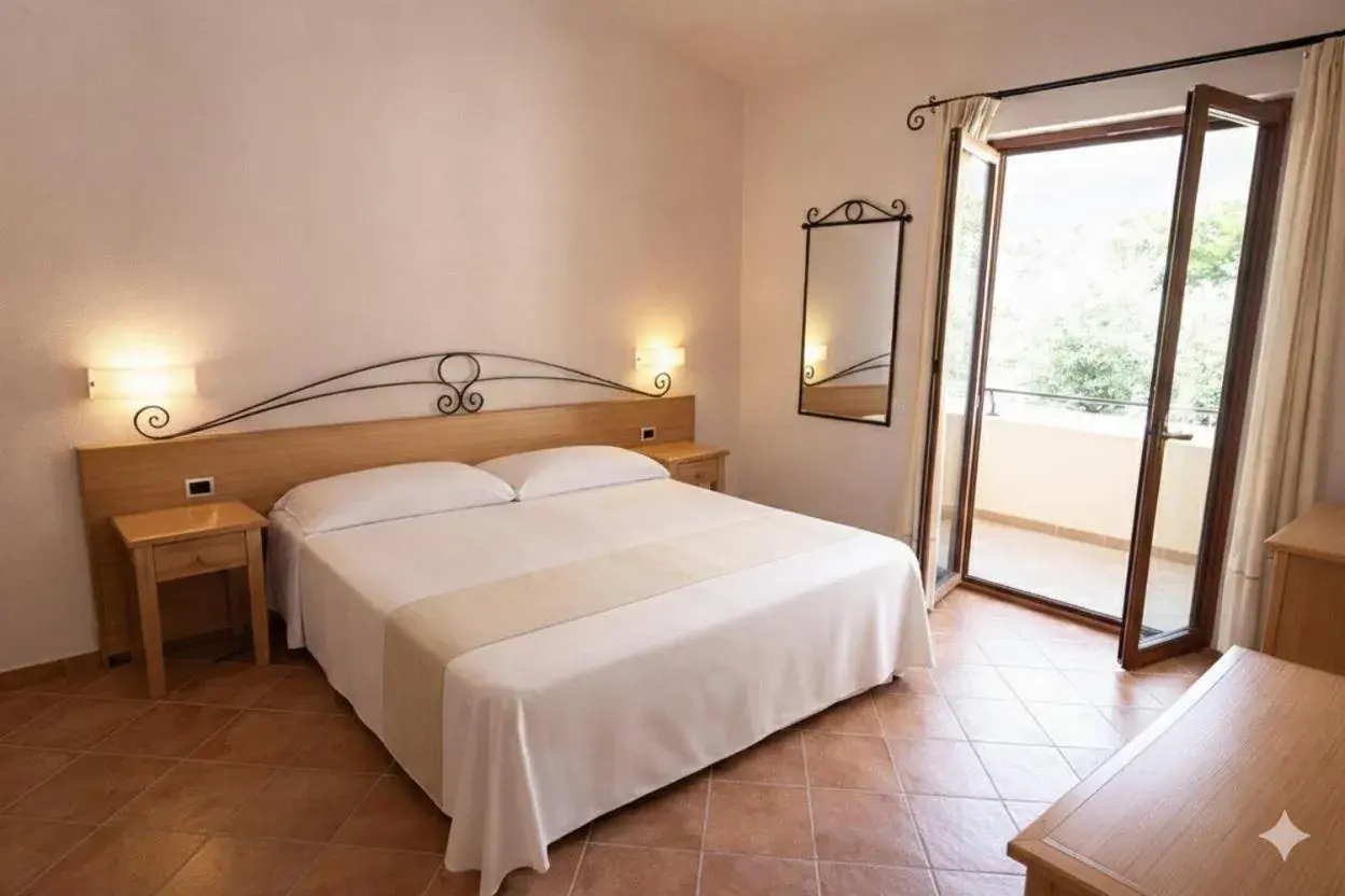 Superior Double or Twin Room with Sea View in Hotel Villa Gustui Maris Superior Double or Twin Room with Sea View in Hotel Villa Gustui Maris