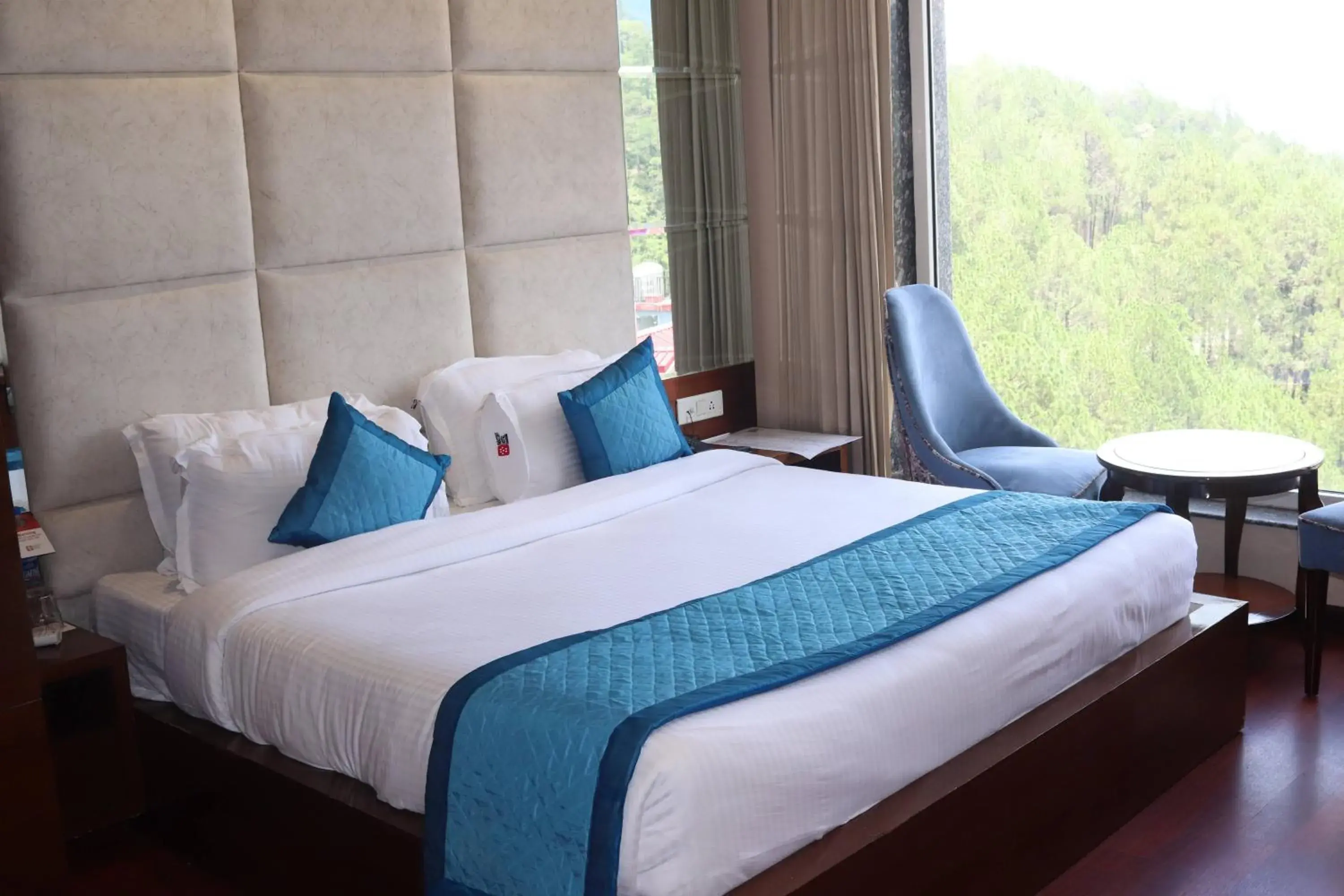 Bed in Mastiff Hotel, Dalhousie Bed in Mastiff Hotel, Dalhousie