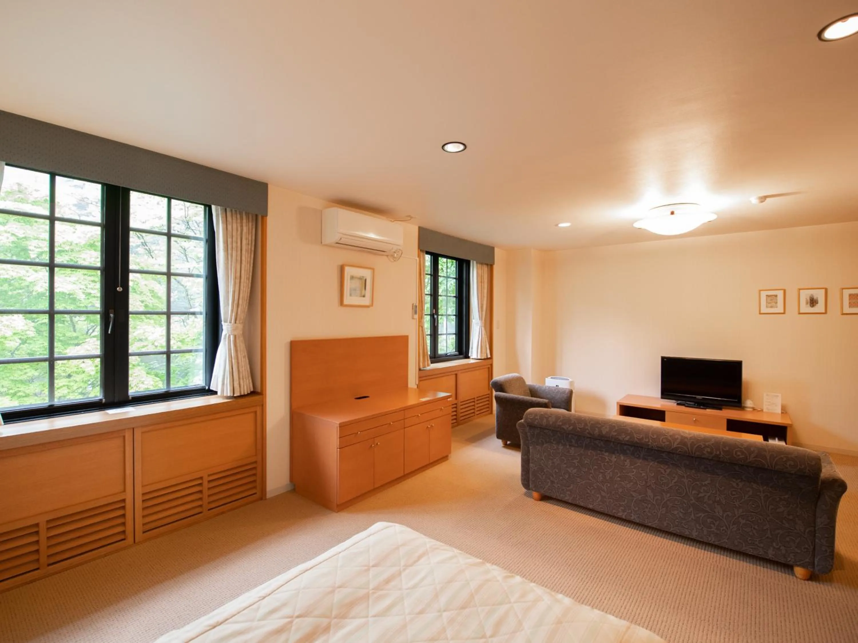 Bed in Tabist Hotel Colosseum Inn Tateshina