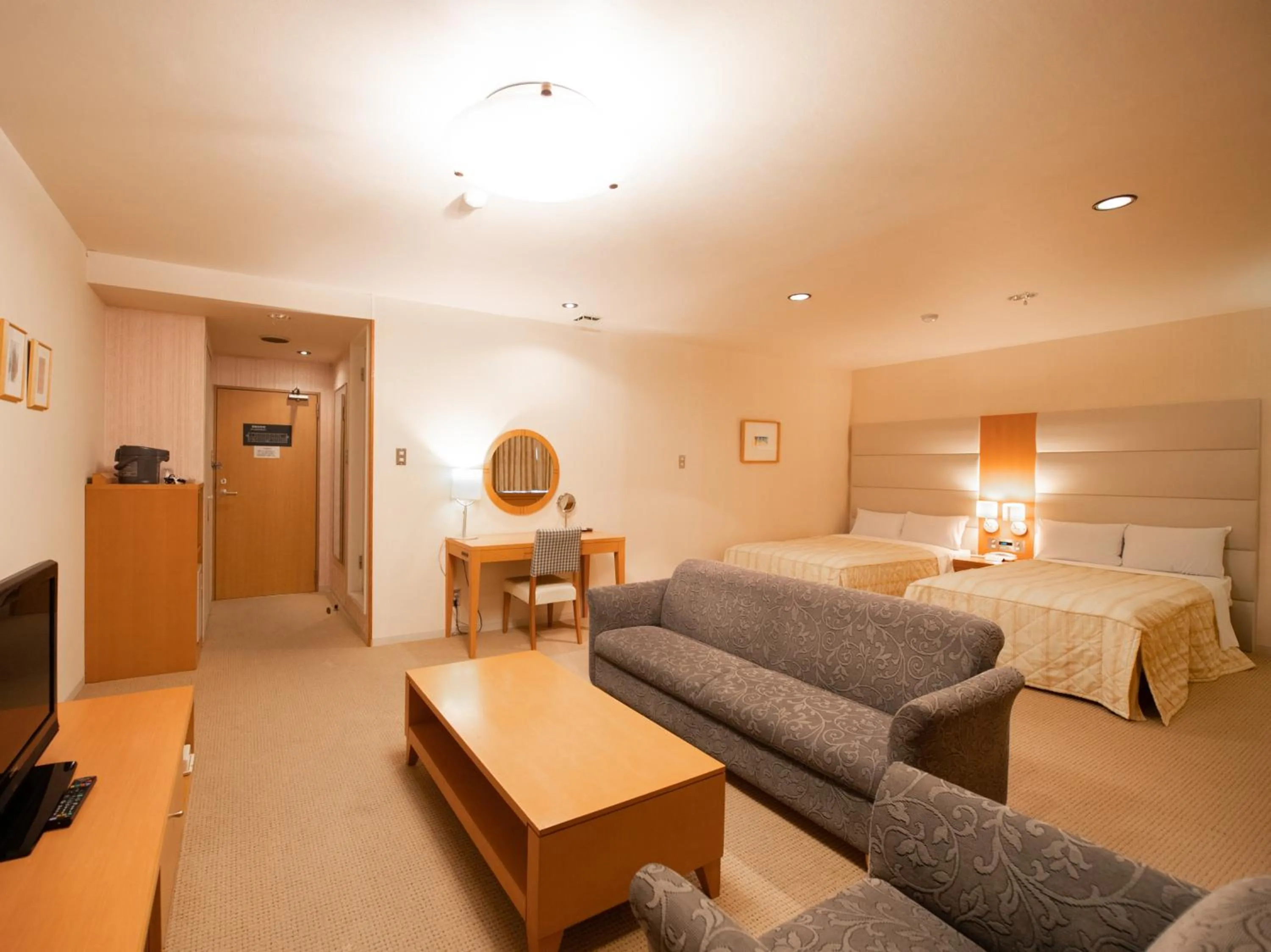 Bed in Tabist Hotel Colosseum Inn Tateshina