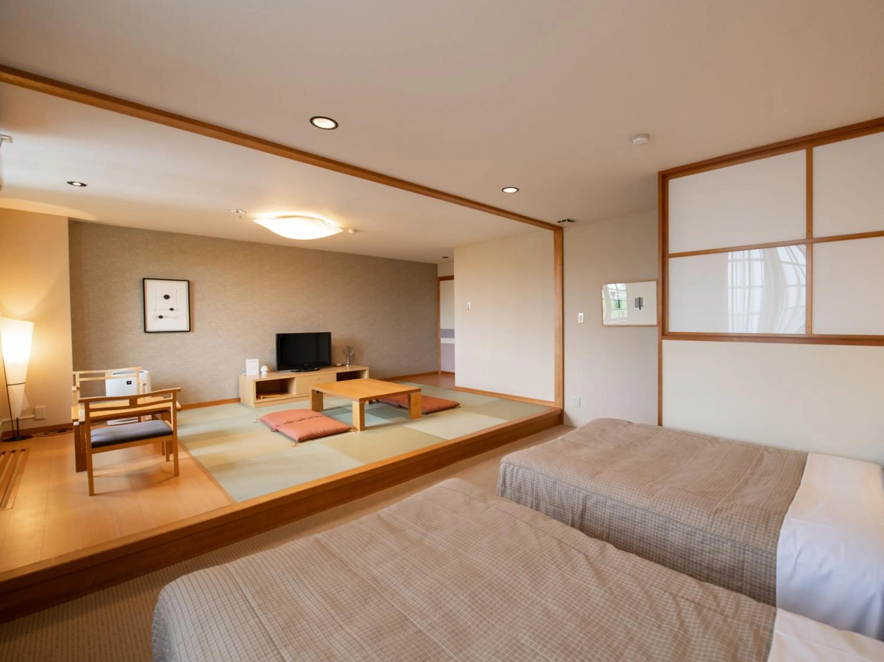 Bed in Tabist Hotel Colosseum Inn Tateshina