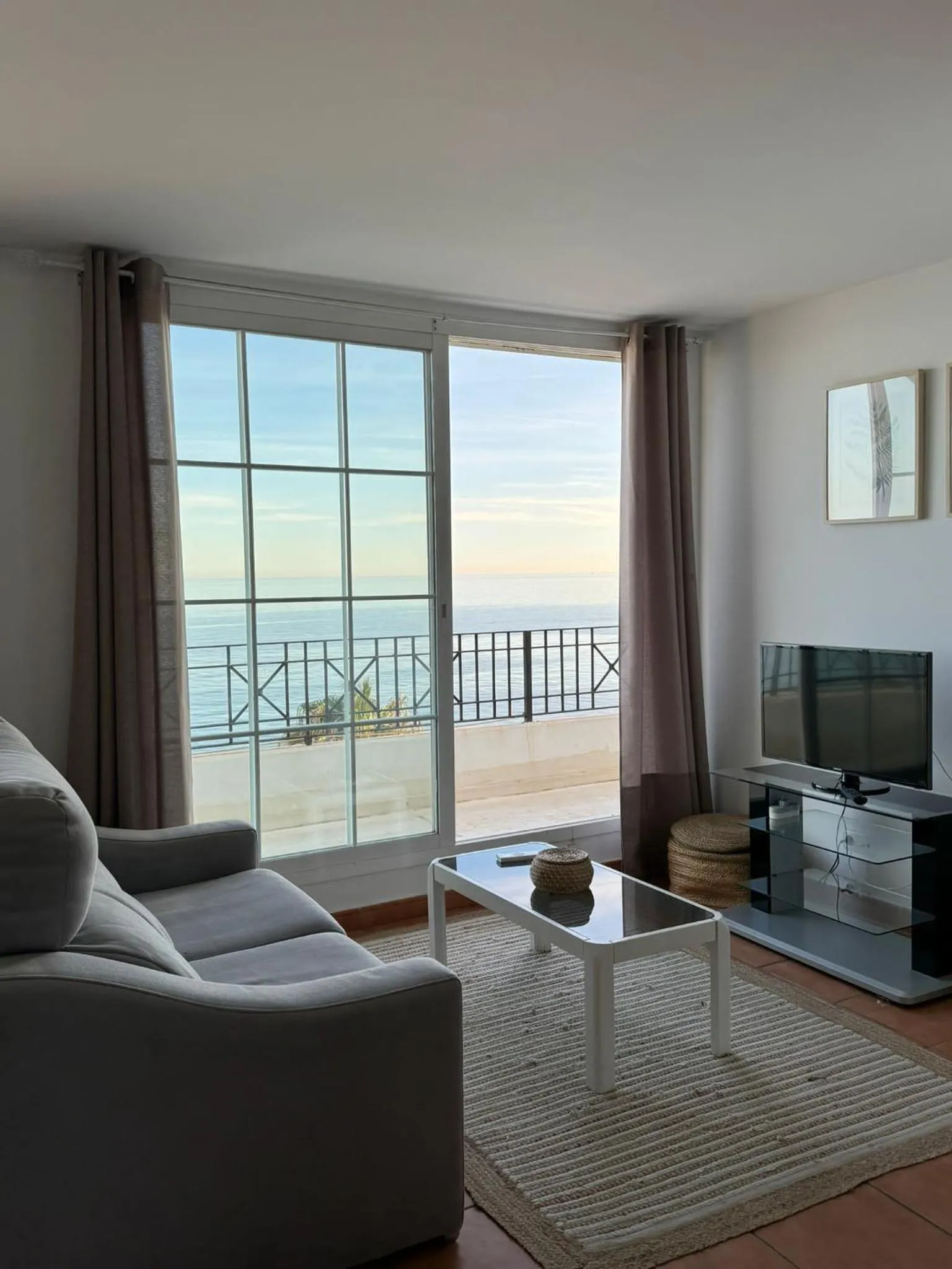 Living room in BeachLine Penthouse - SeaLine Apartments