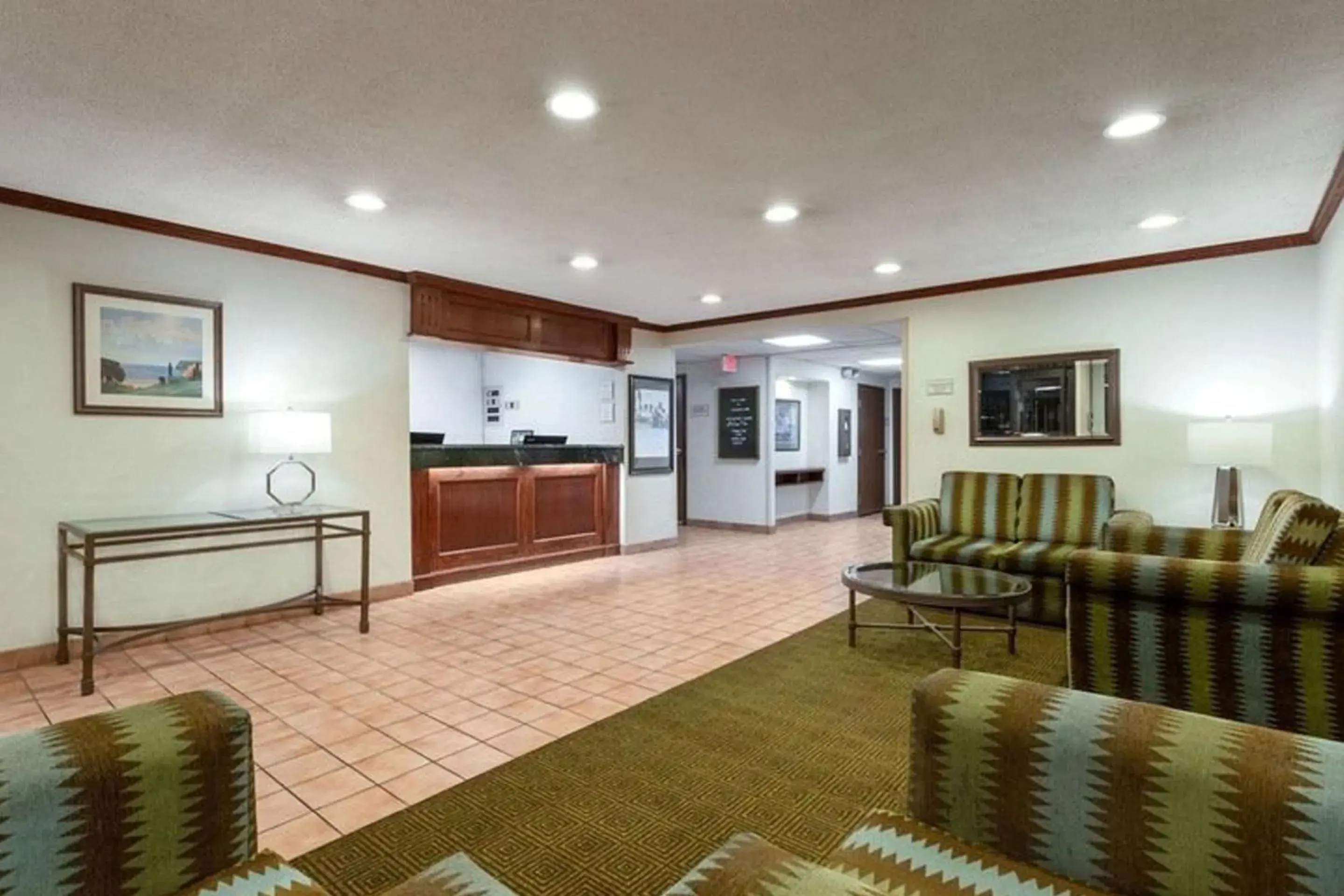 Lobby or reception, Lobby/Reception in Norwood Inn & Suites Indianapolis East Post Drive