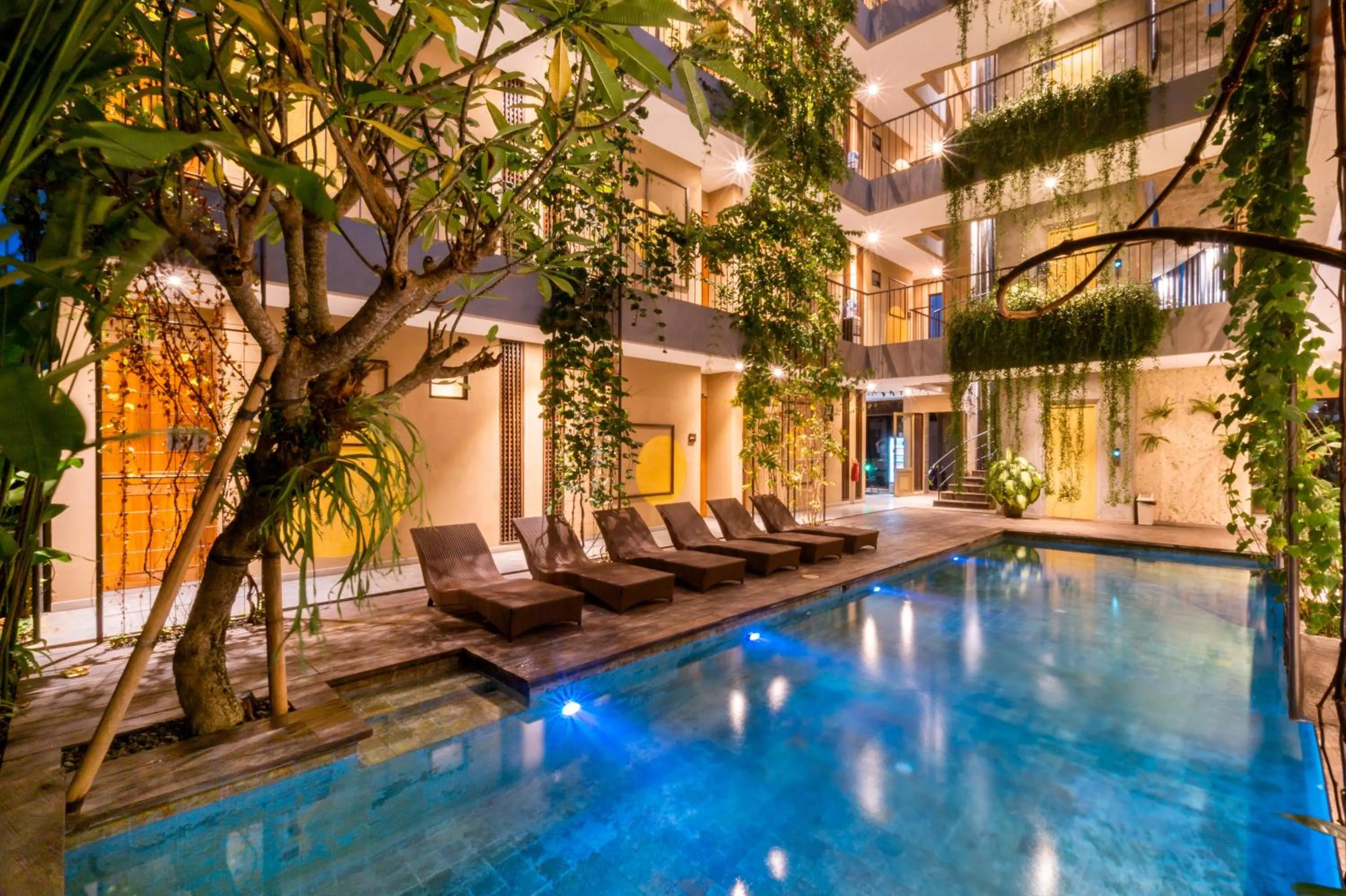 Swimming pool in Tanaga CoLiving