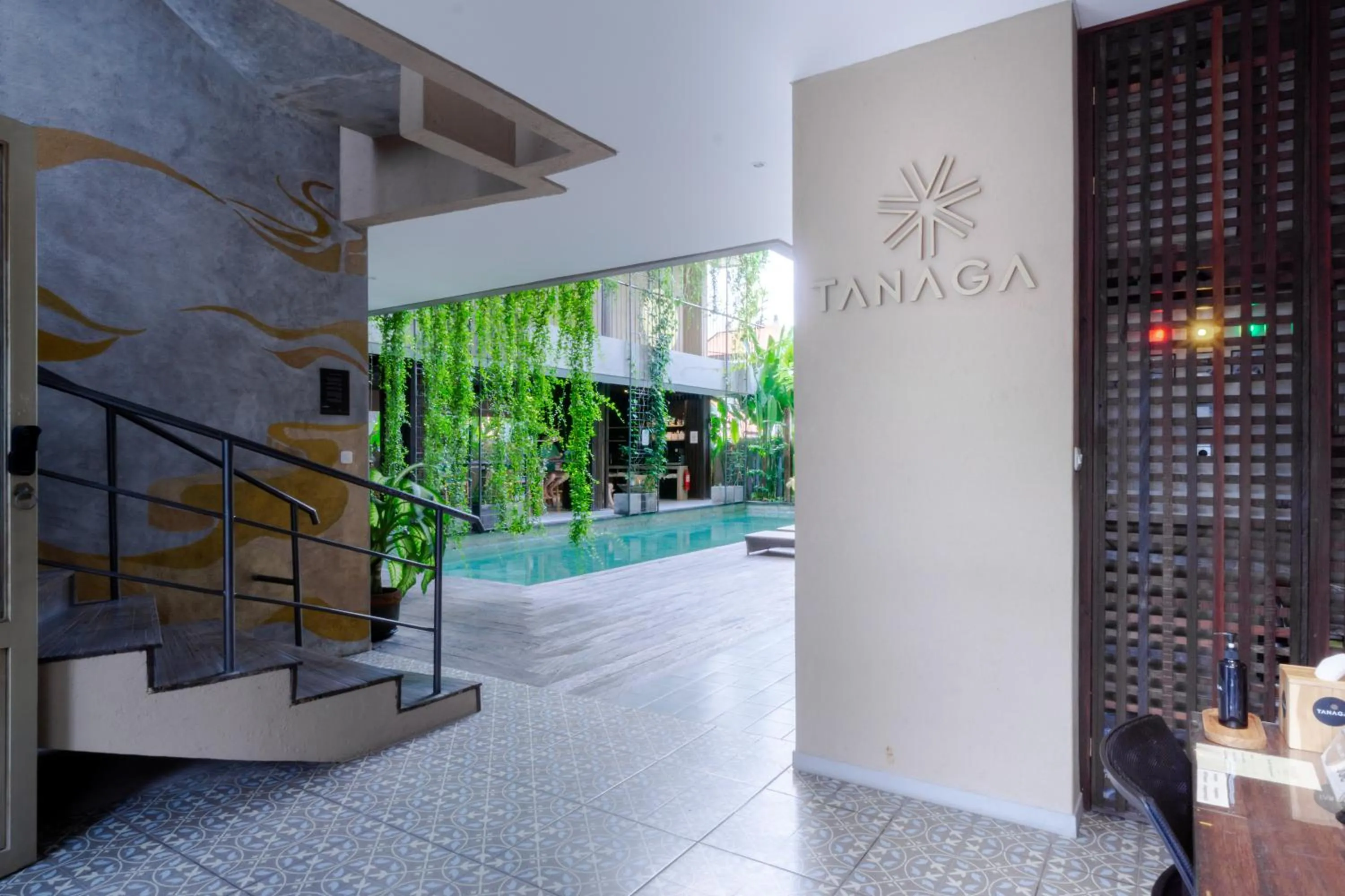 Facade/entrance in Tanaga CoLiving