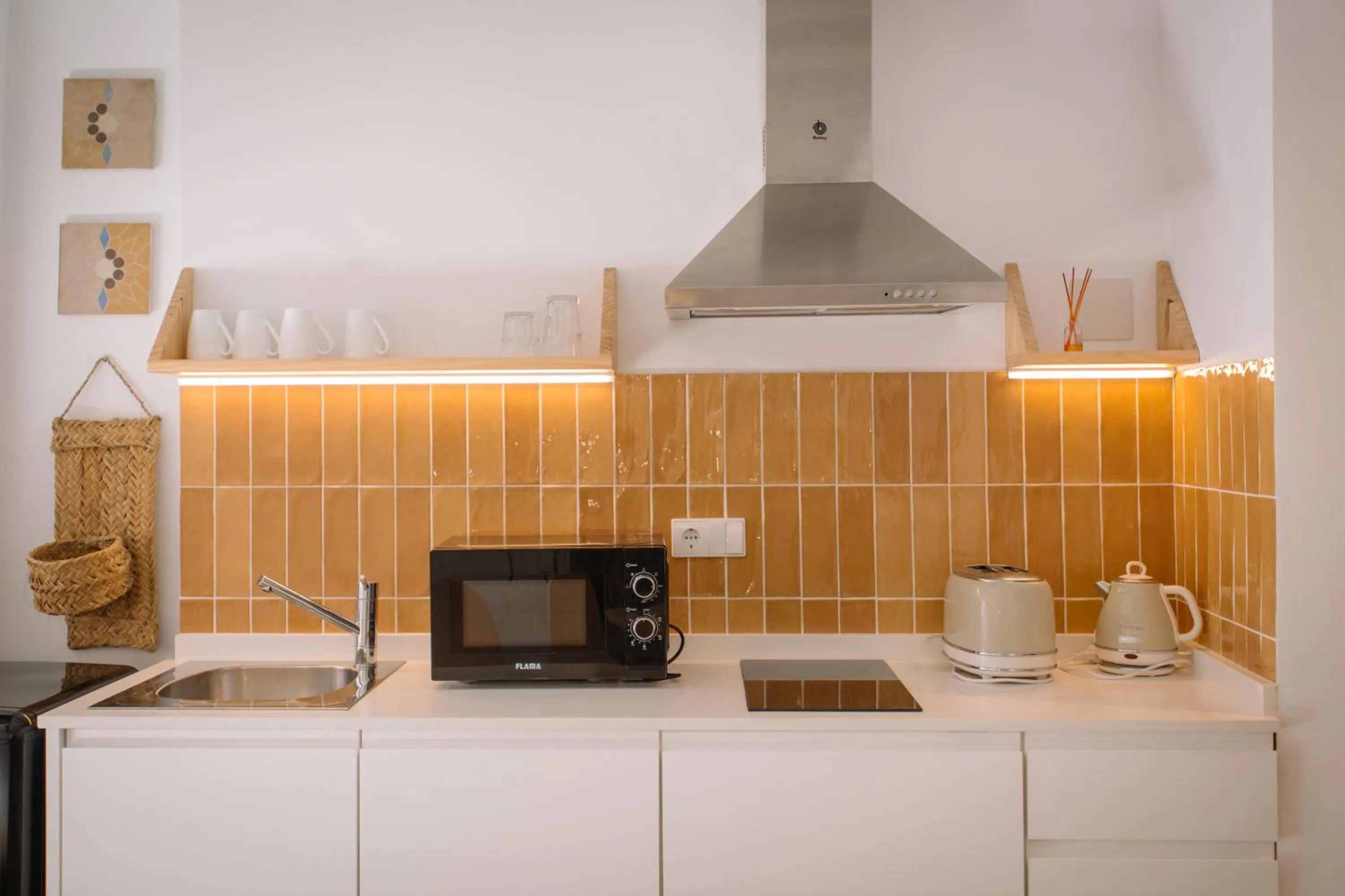 Kitchen or kitchenette in Mayor 36 by Seaward Suites