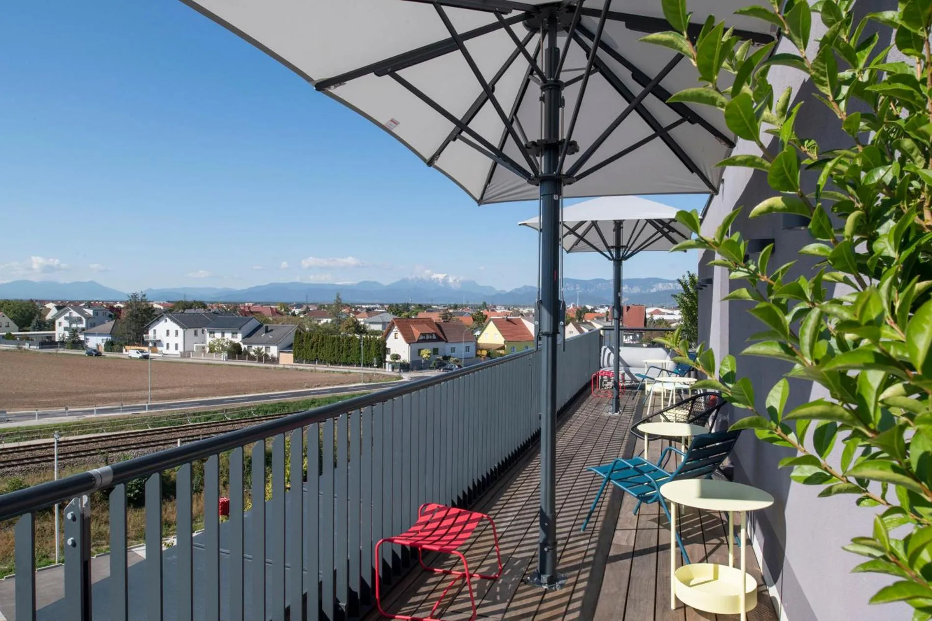 Balcony/Terrace in Hotel Le Parc