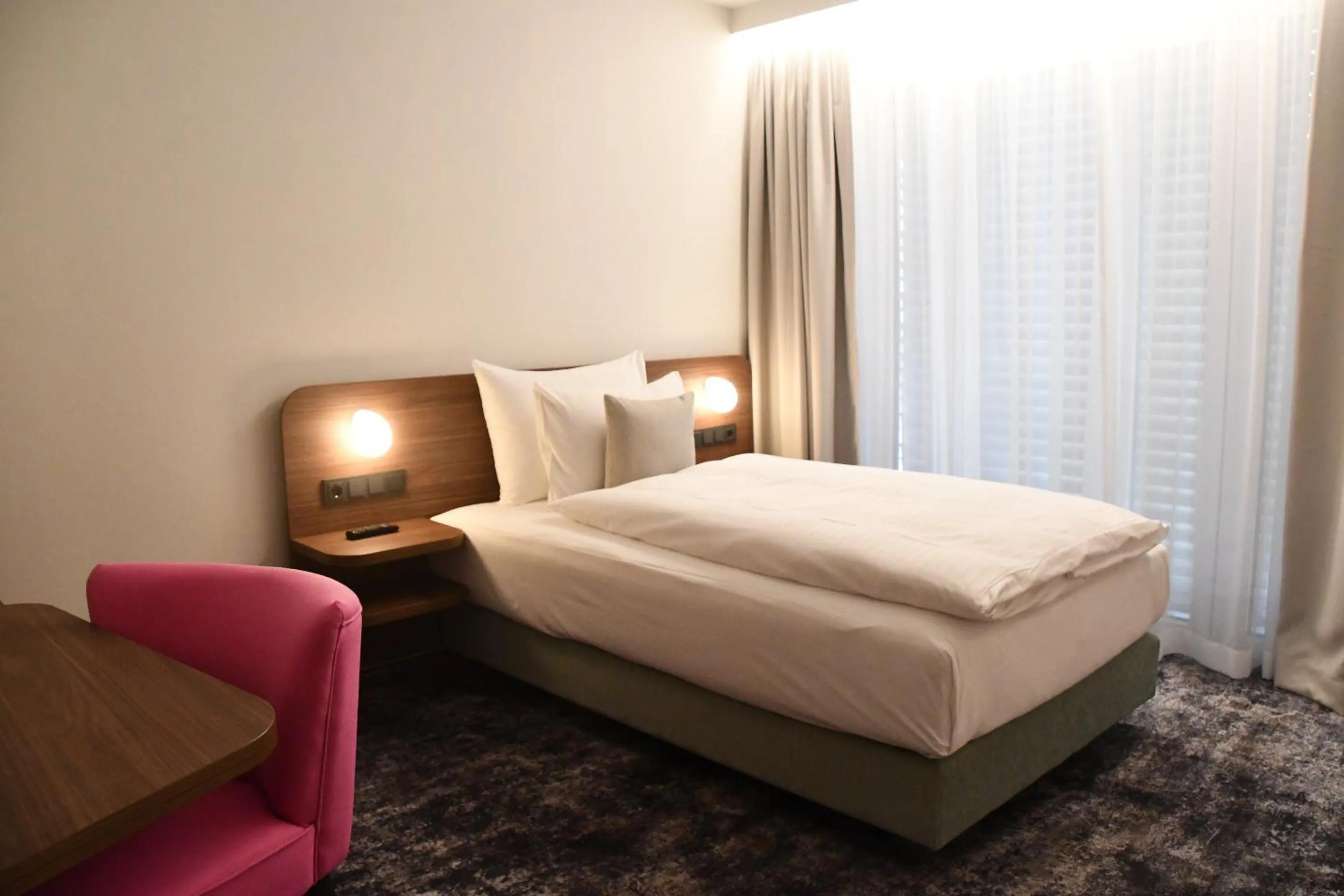 Bed in Hotel Le Parc