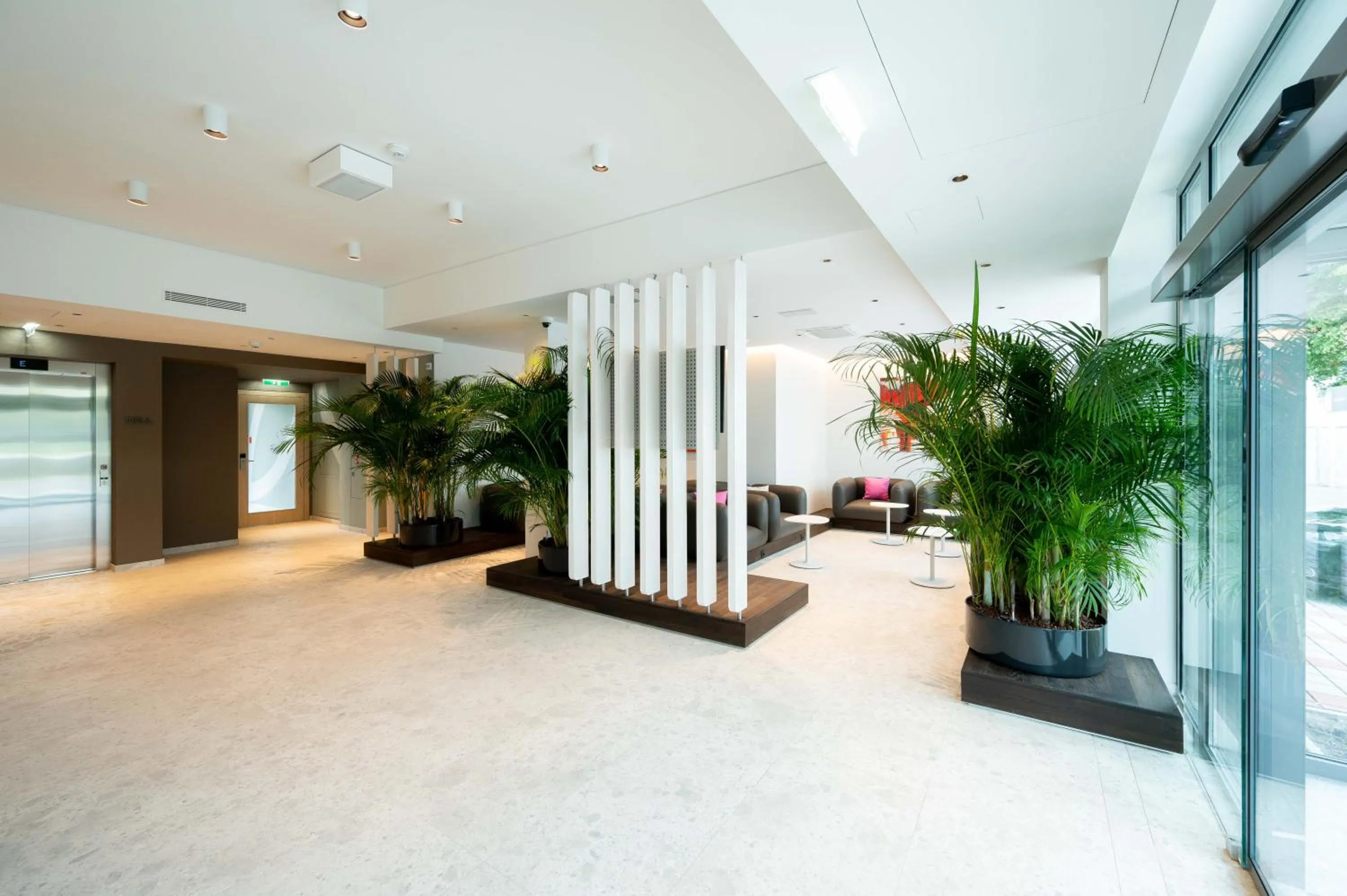 Communal lounge/ TV room in Hotel Le Parc