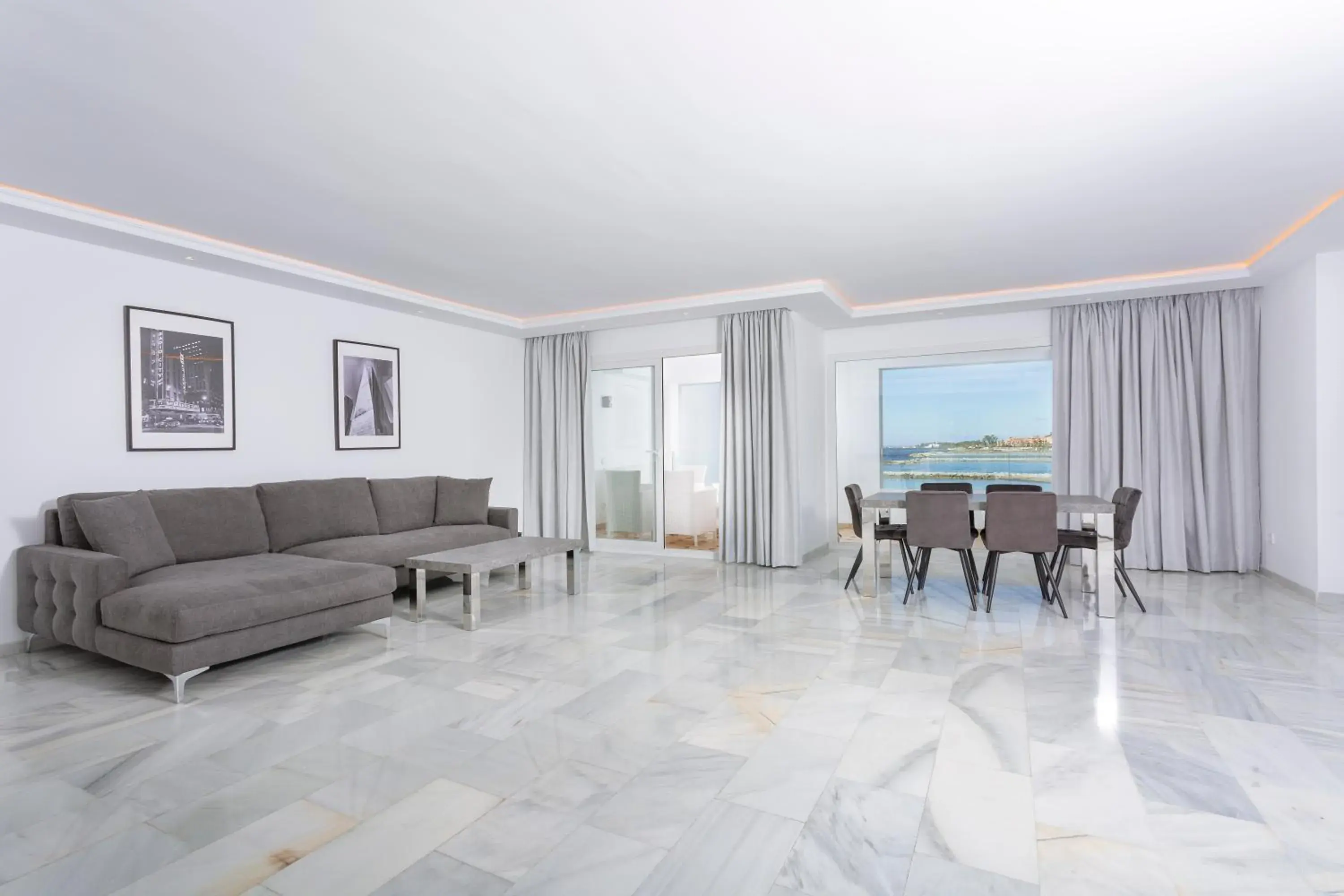 Living room in B51 Executive Flats Marbella Living room in B51 Executive Flats Marbella