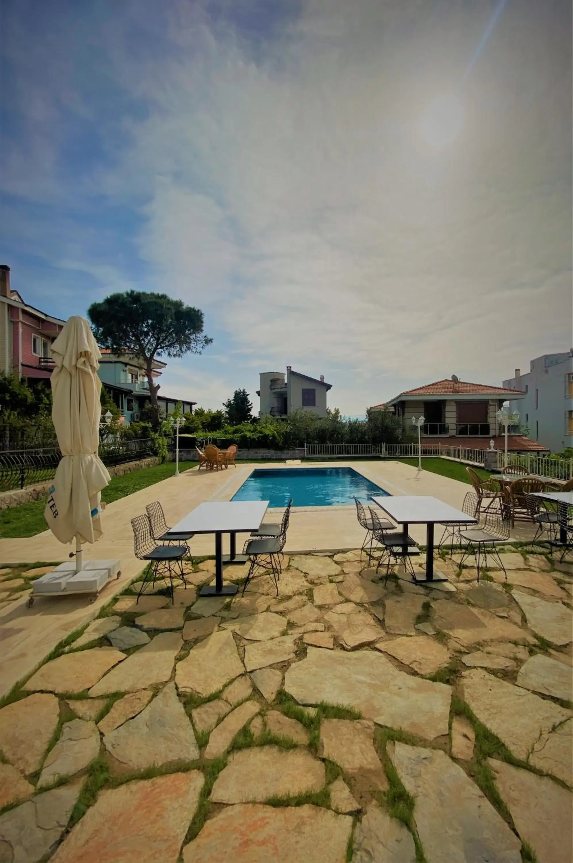 Swimming pool in Cunda Kordon Otel Swimming pool in Cunda Kordon Otel