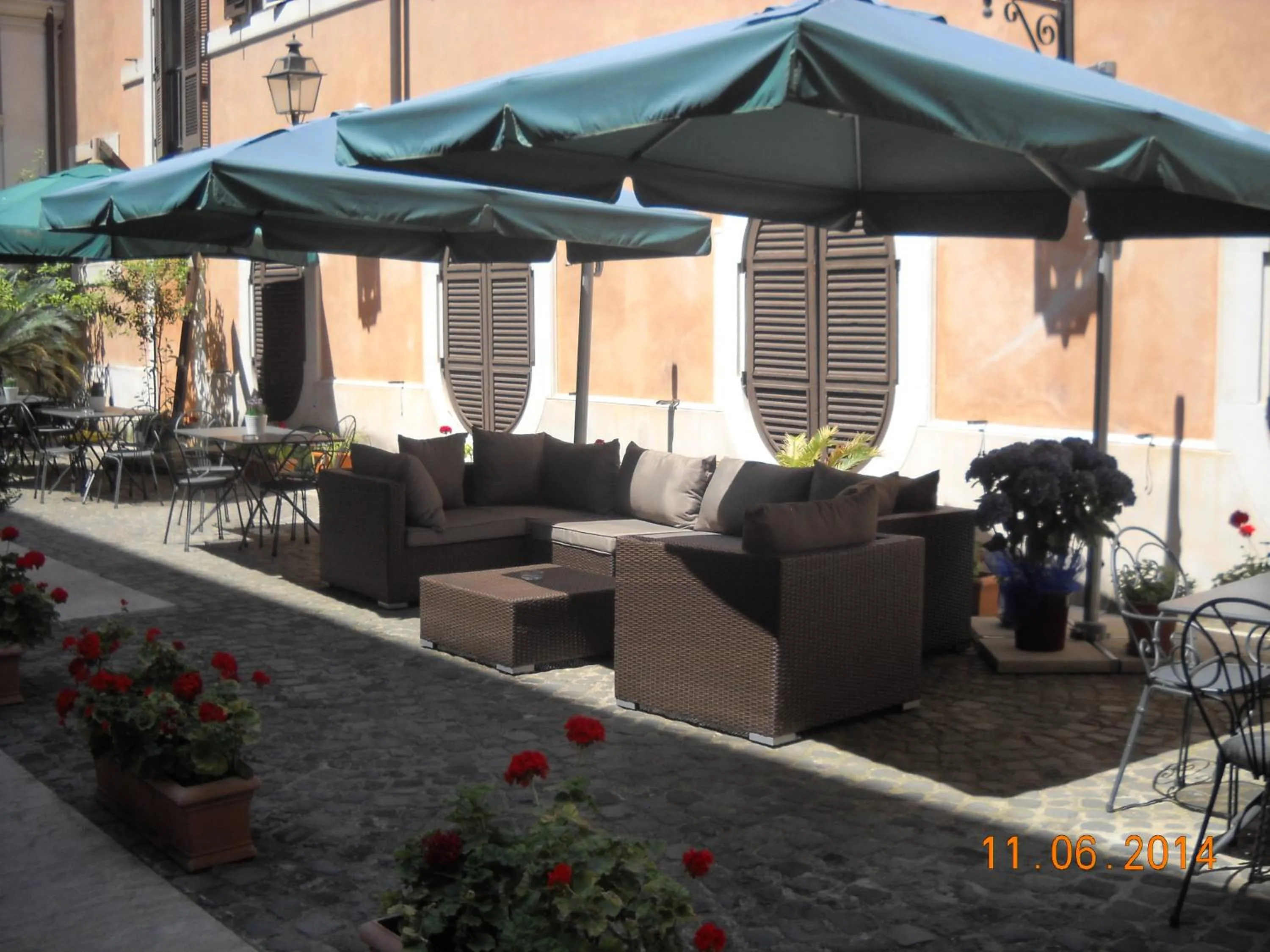 Patio in Relais Hotel Antico Palazzo Rospigliosi