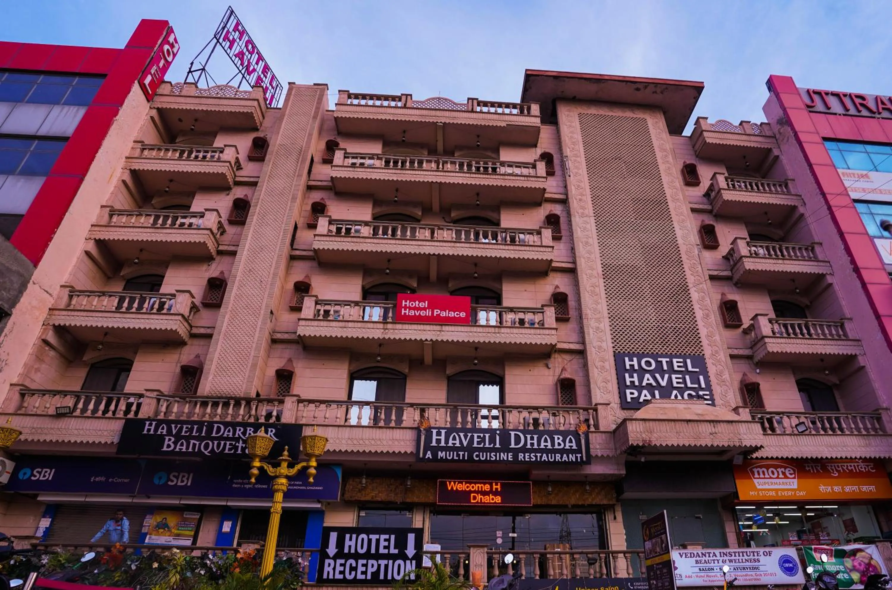 Property building in Hotel Haveli Palace