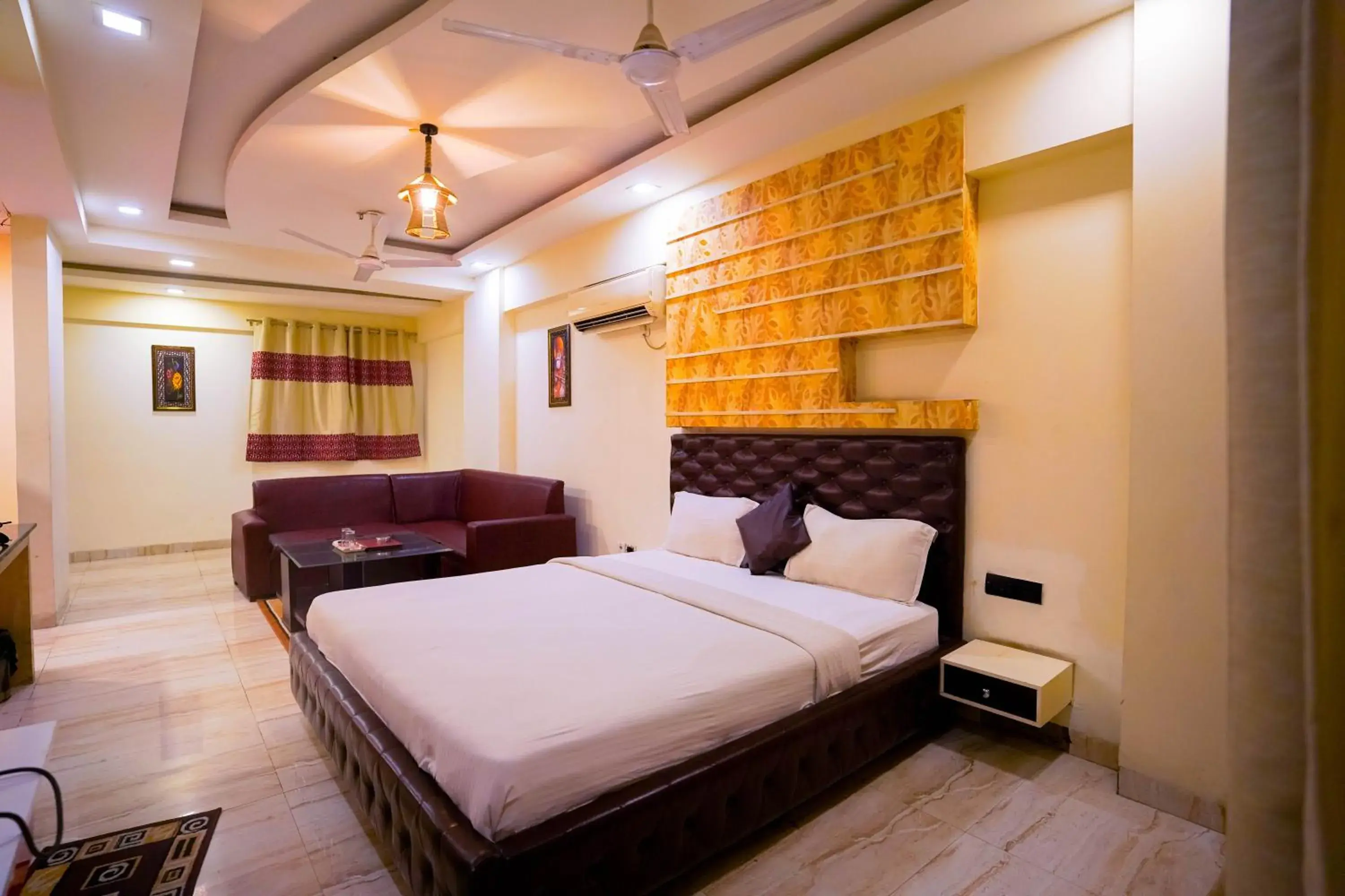 Bed in Hotel Haveli Palace Bed in Hotel Haveli Palace