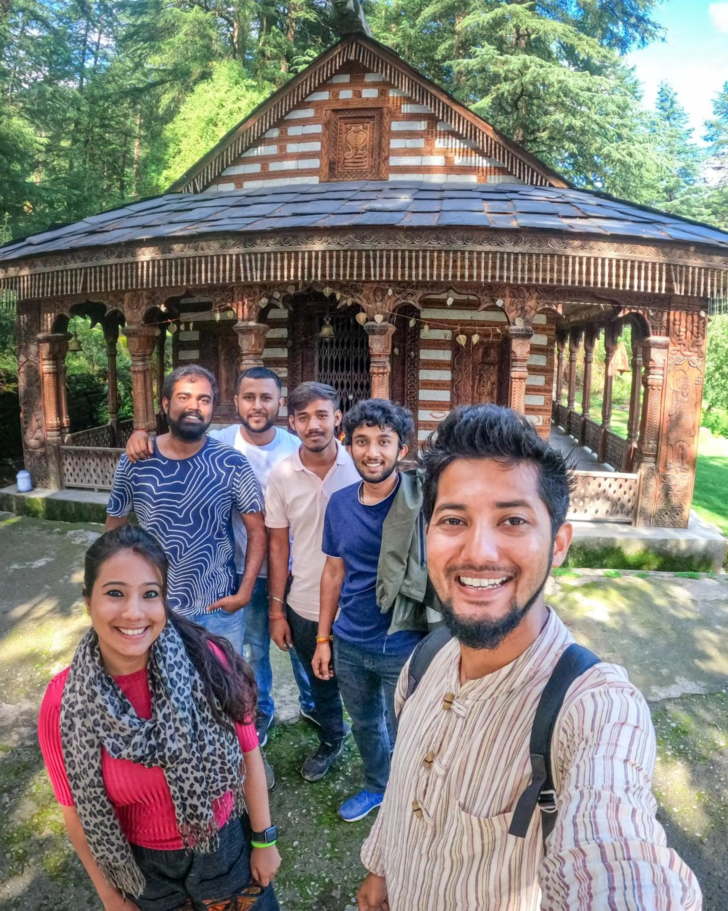 Nearby landmark in indian backpackers hostel