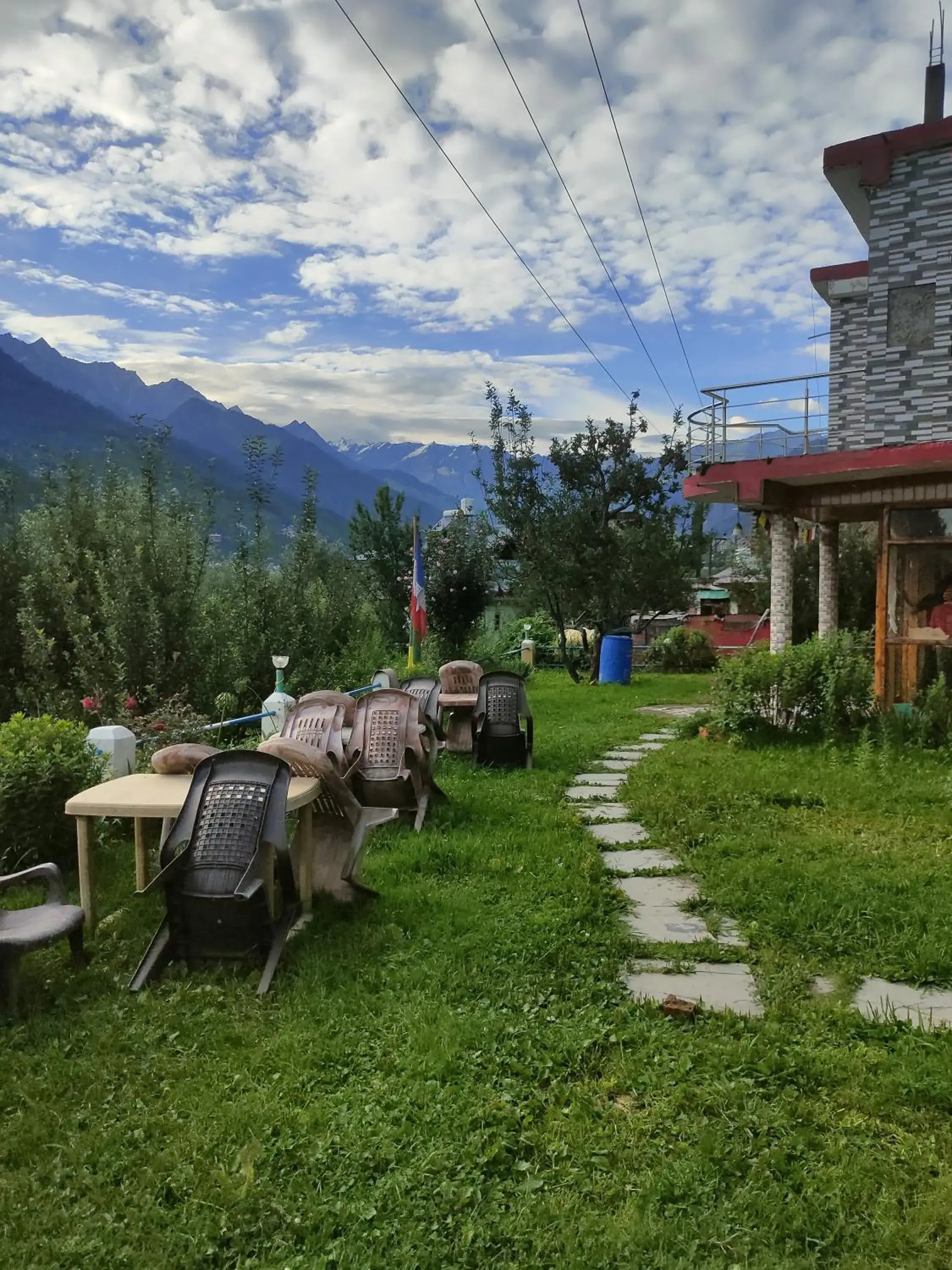 Property building in indian backpackers hostel Property building in indian backpackers hostel