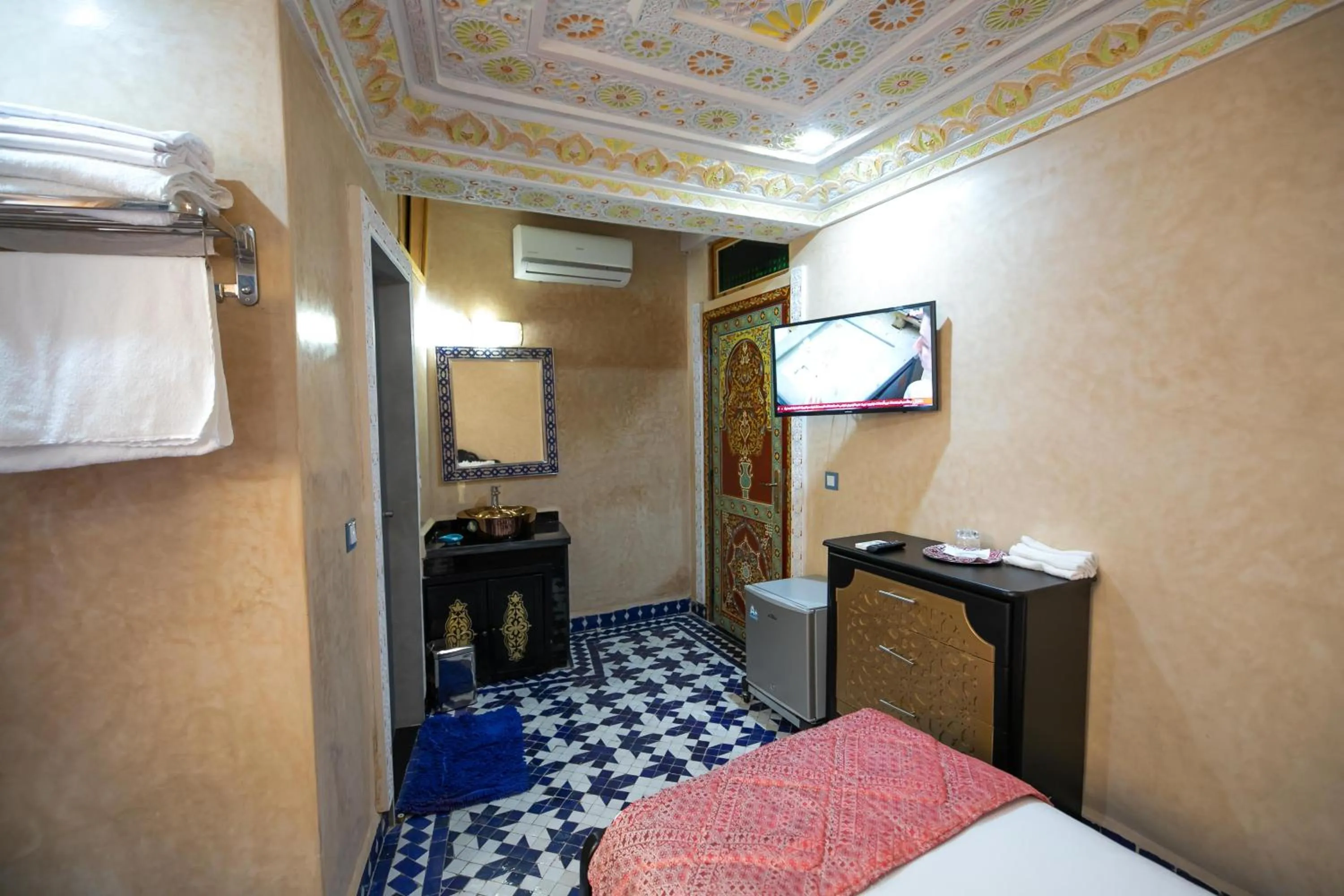 Bed in Hotel & Ryad DALILA