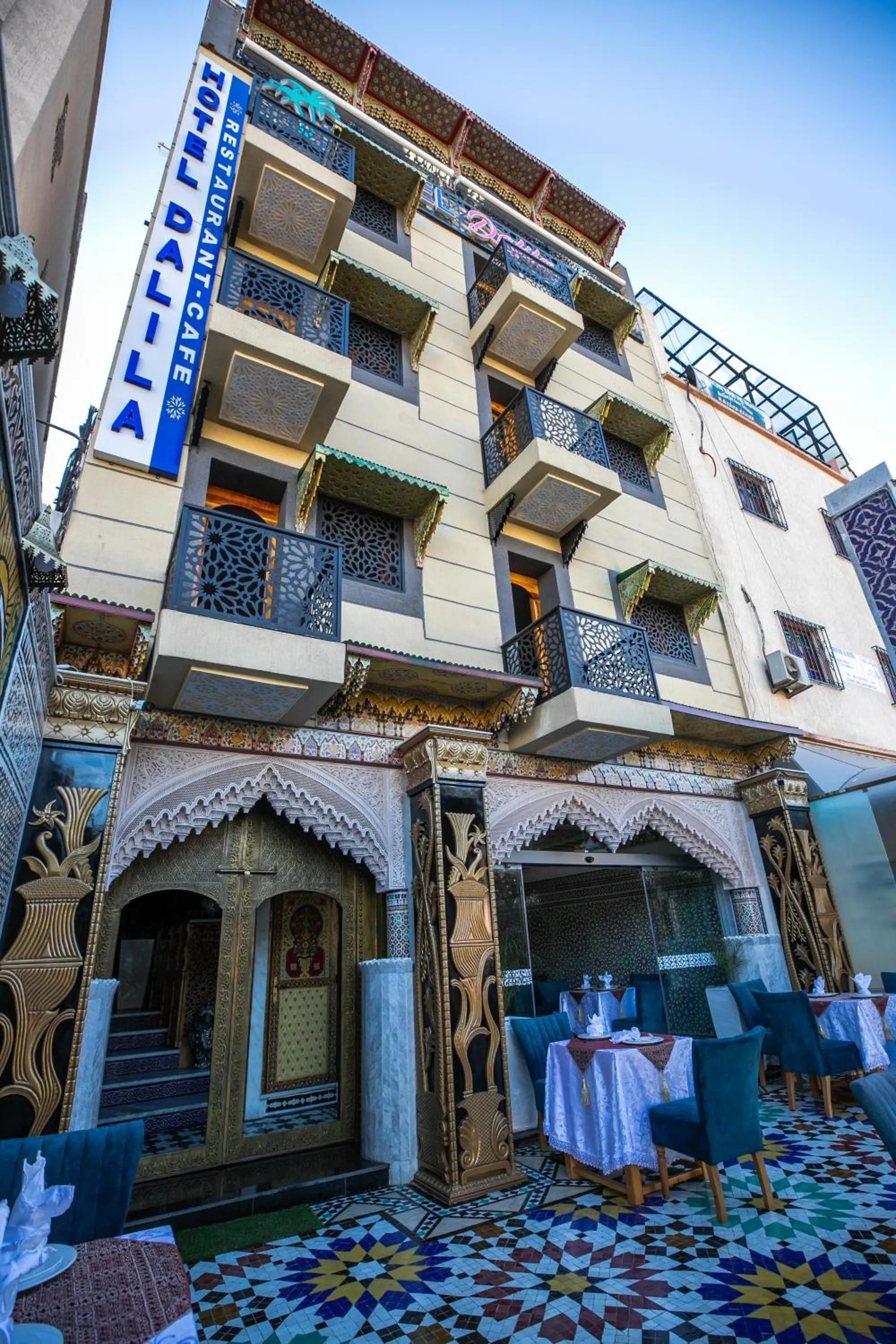 Restaurant/places to eat in Hotel & Ryad DALILA