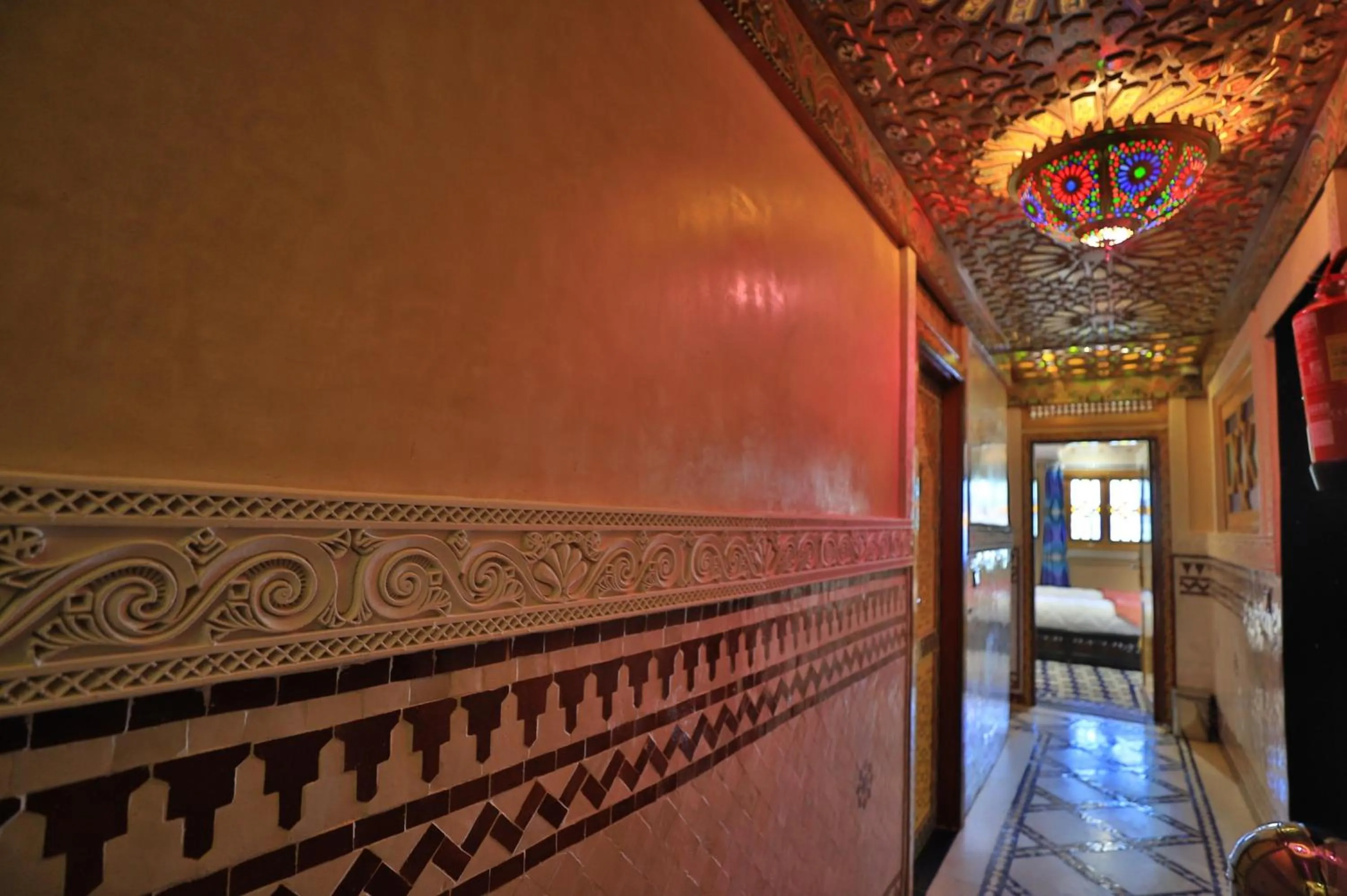 Decorative detail in Hotel & Ryad DALILA