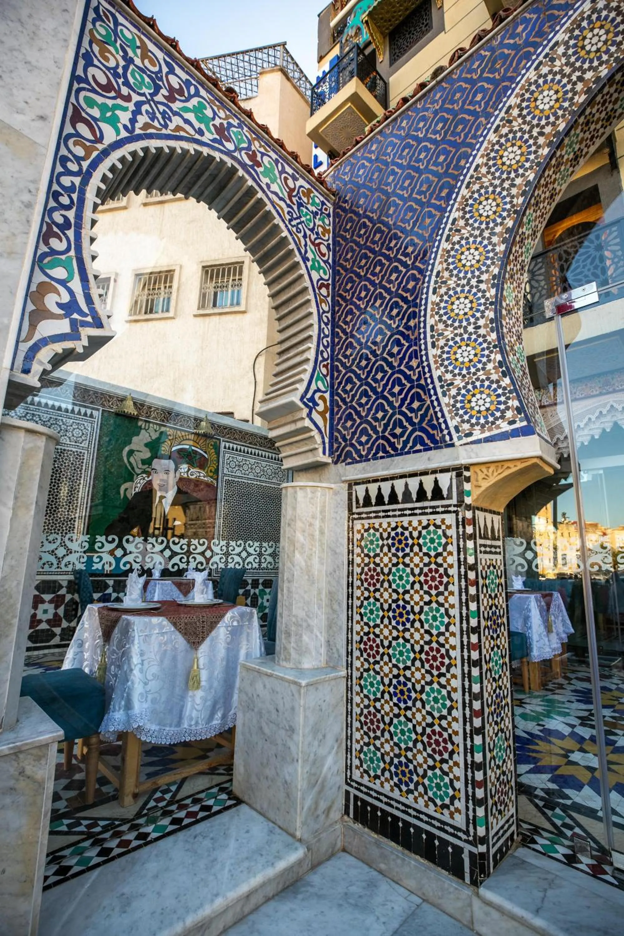 Restaurant/places to eat in Hotel & Ryad DALILA