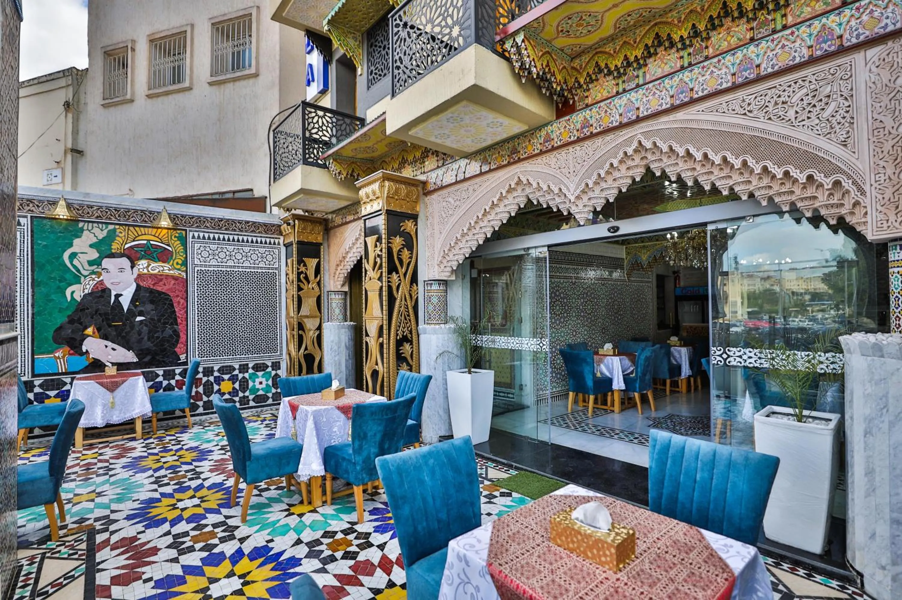 Restaurant/places to eat in Hotel & Ryad DALILA