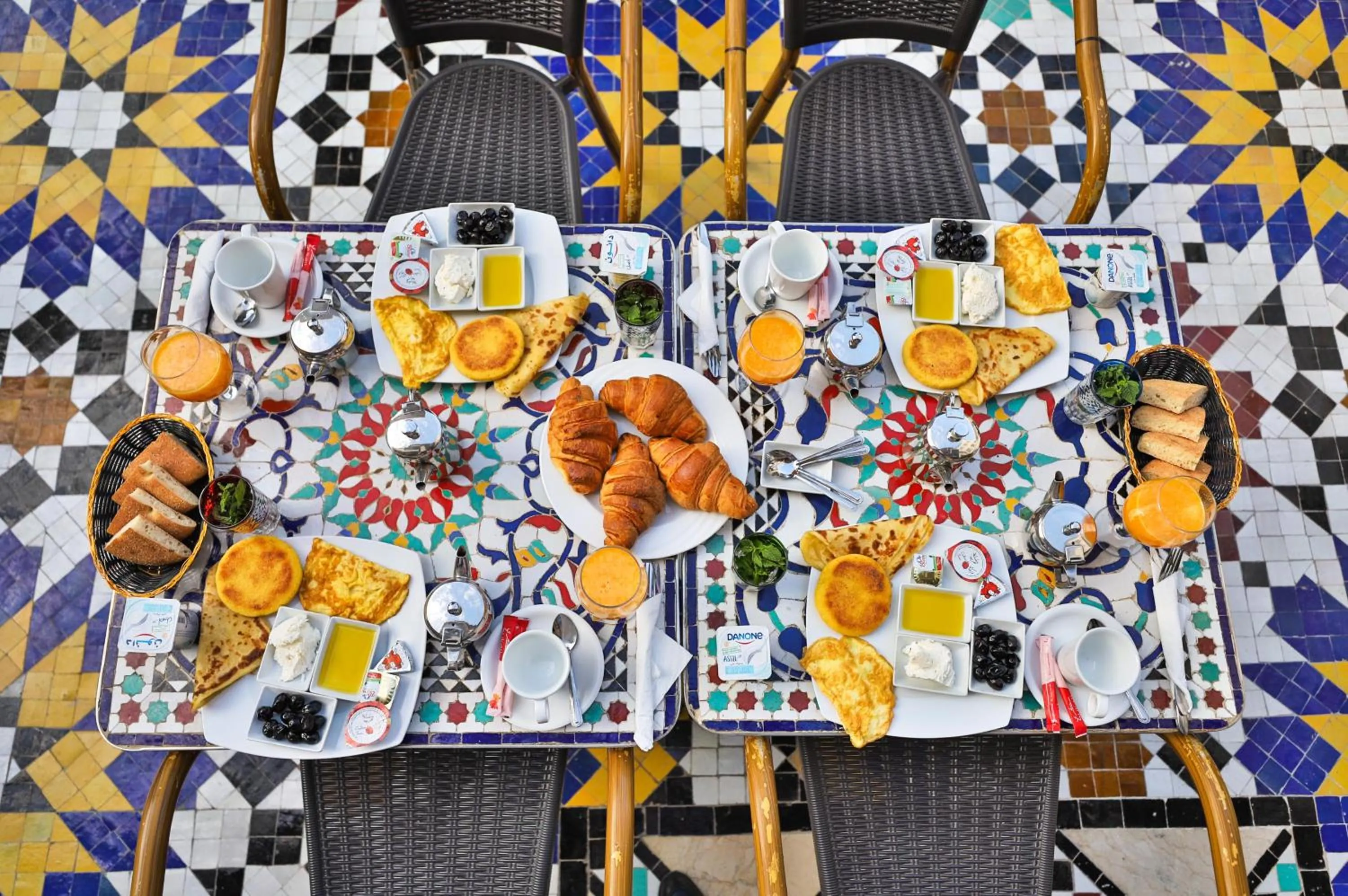 Breakfast in Hotel & Ryad DALILA