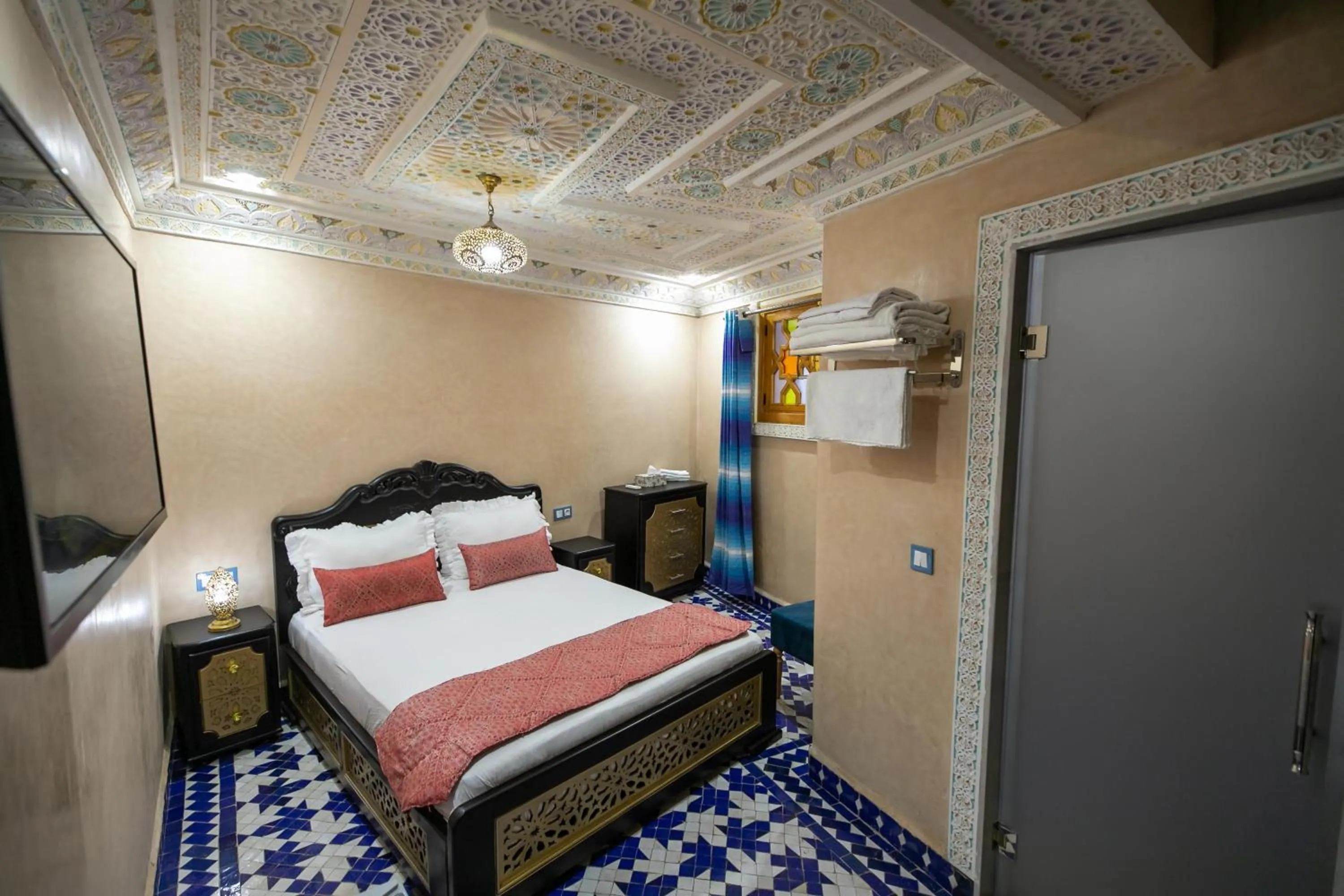 Bed in Hotel & Ryad DALILA