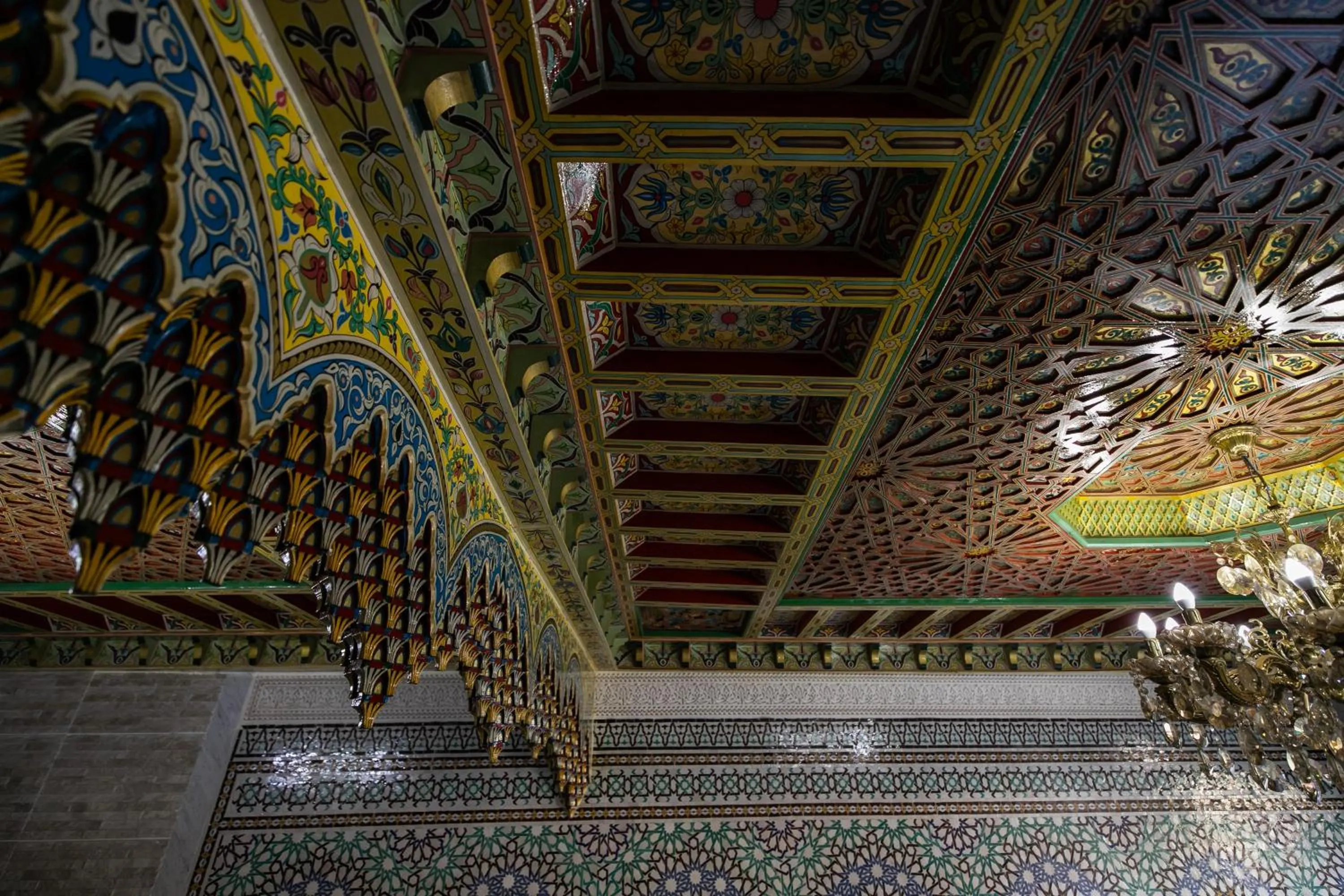 Decorative detail in Hotel & Ryad DALILA