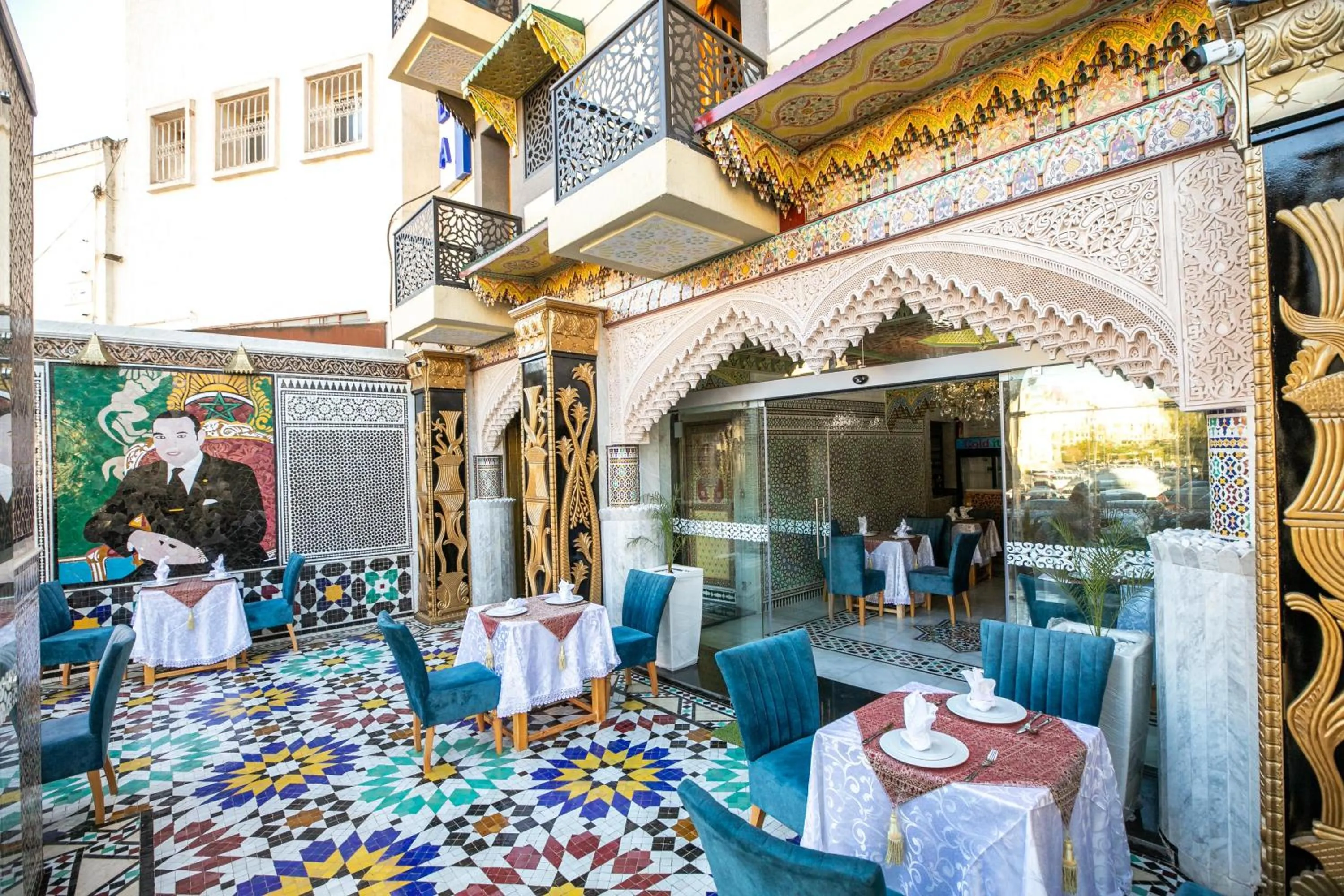 Restaurant/places to eat in Hotel & Ryad DALILA