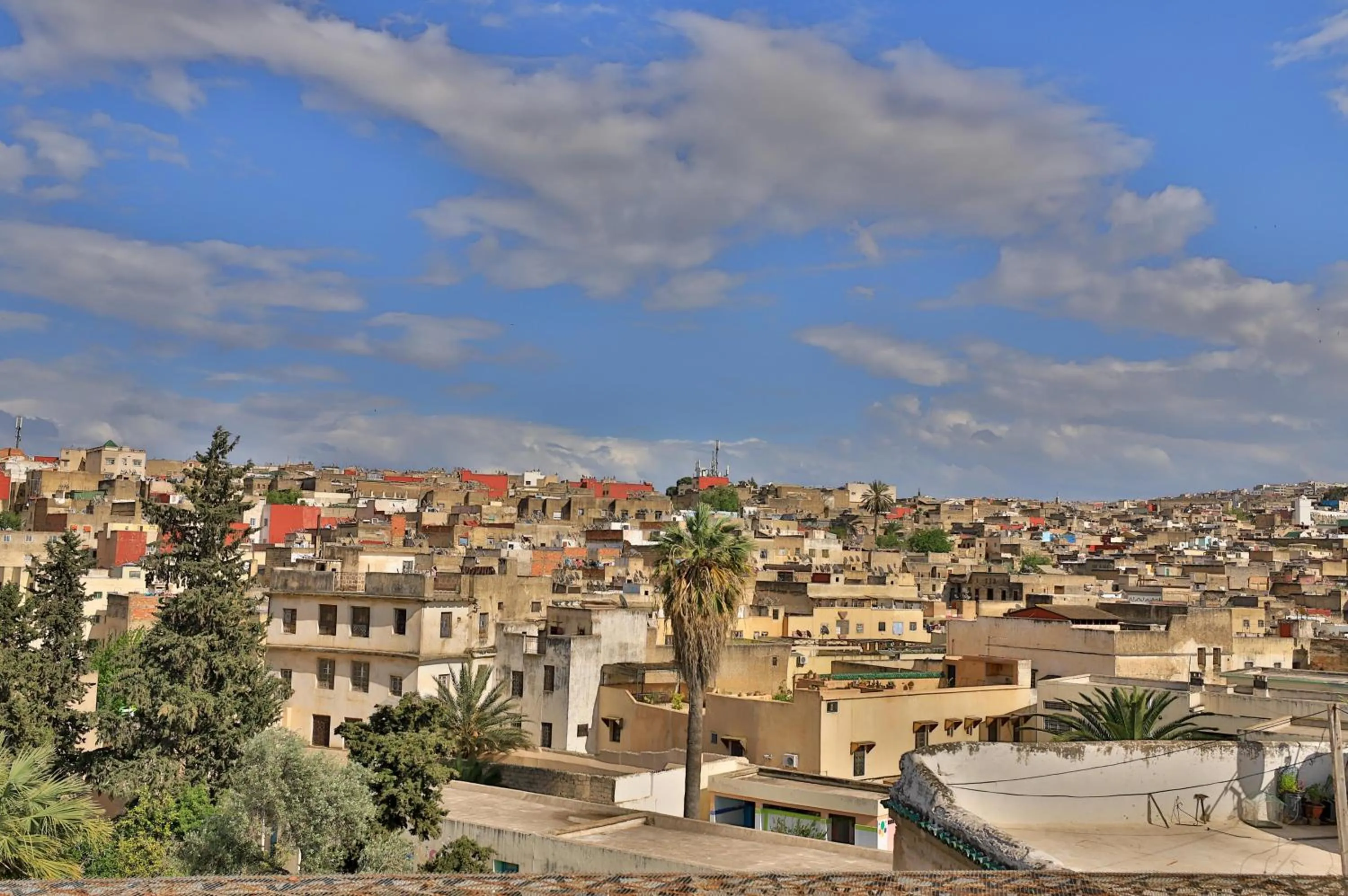 City view in Hotel & Ryad DALILA