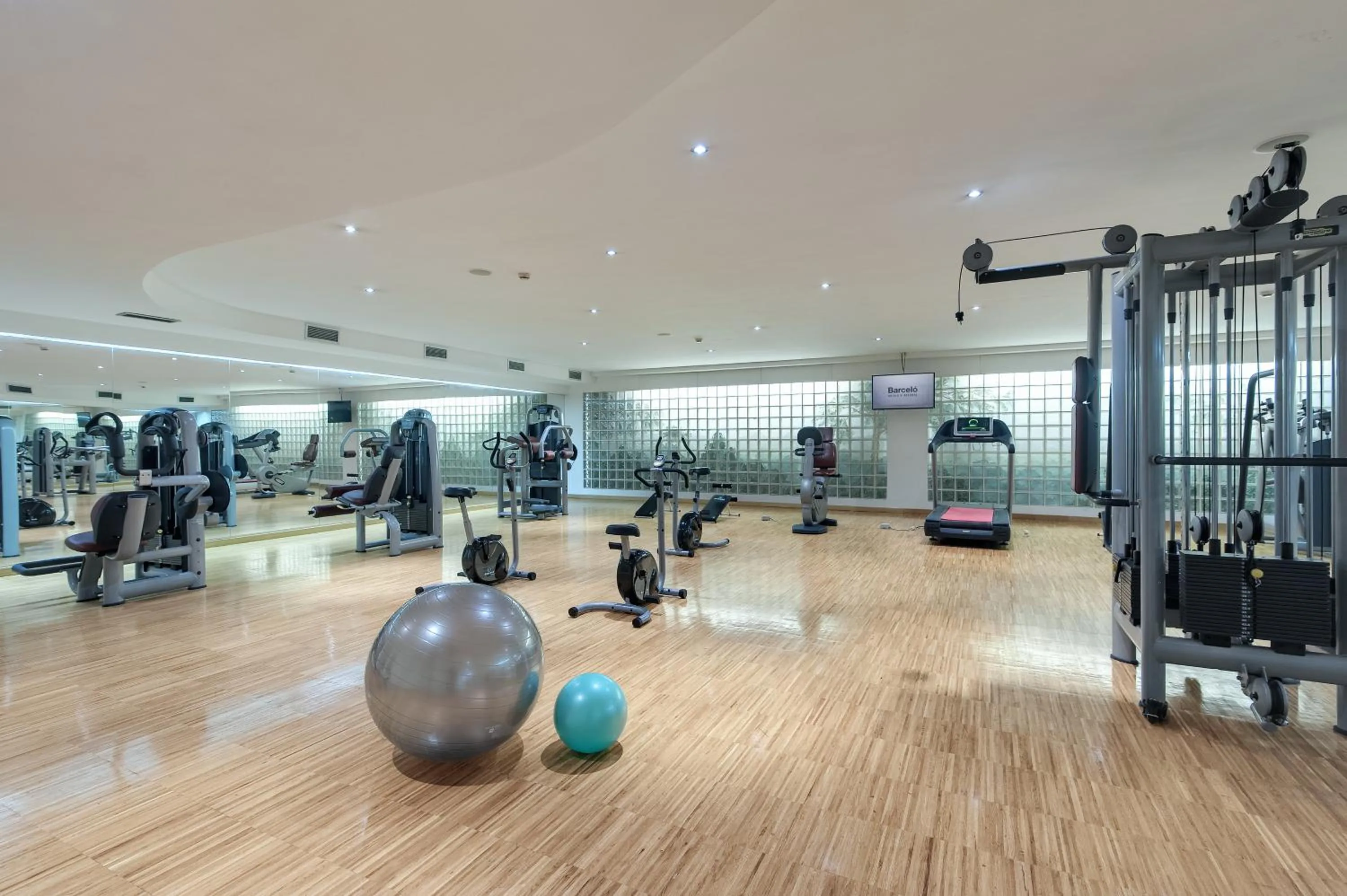 Fitness centre/facilities in Occidental Aran Park