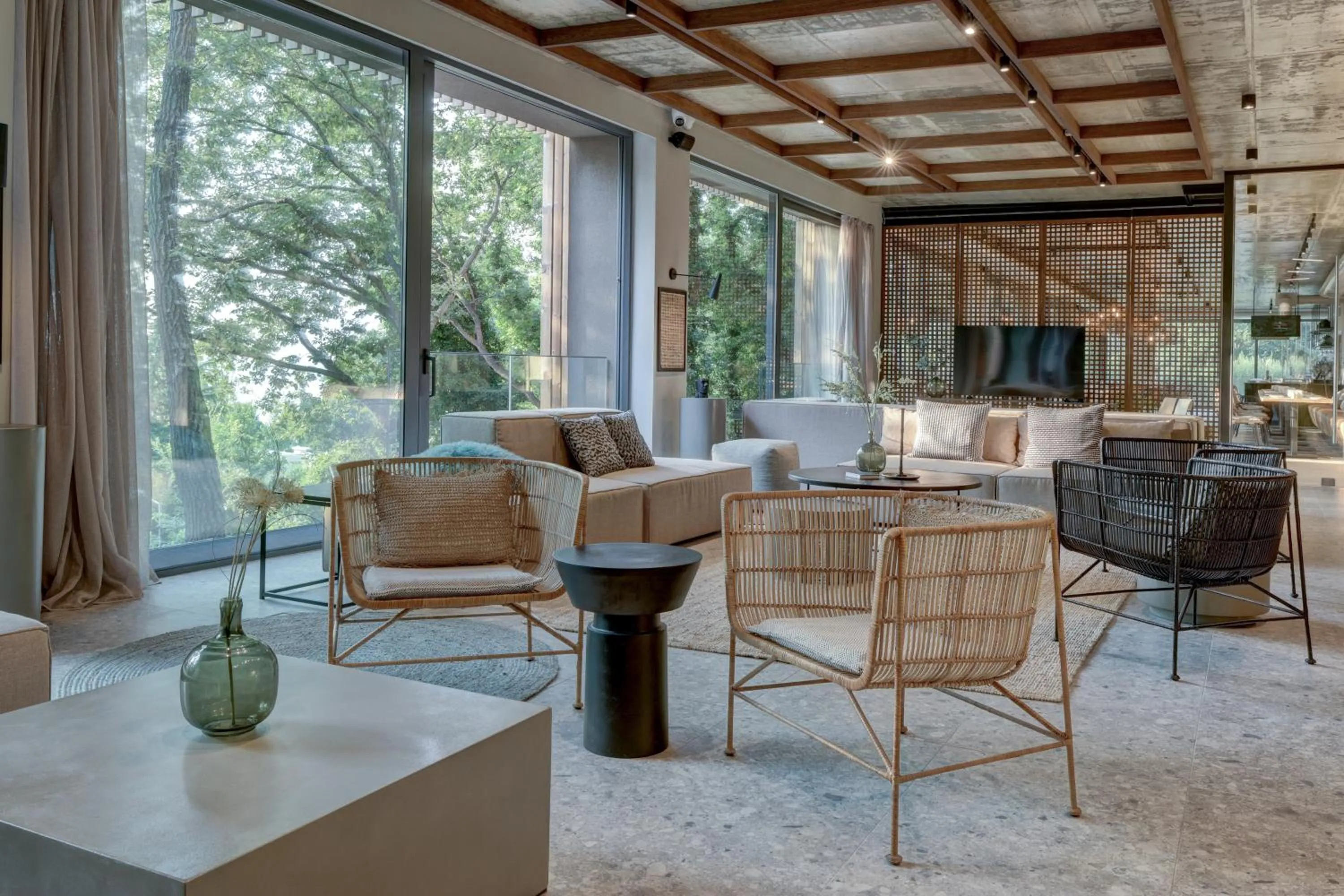 Lobby or reception in Umani Hotel - Free Beach - Free Parking