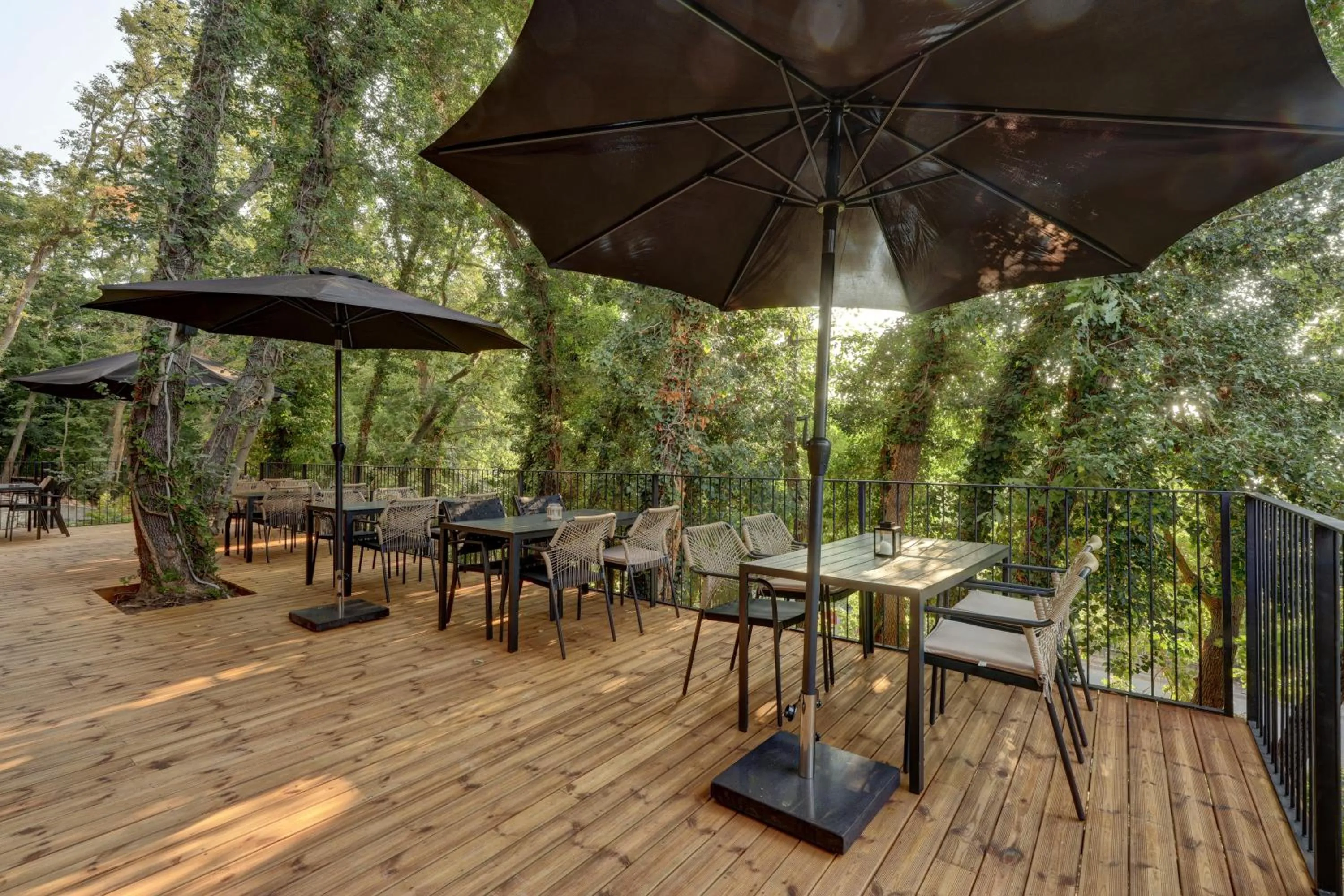 Balcony/Terrace in Umani Hotel - Free Beach - Free Parking