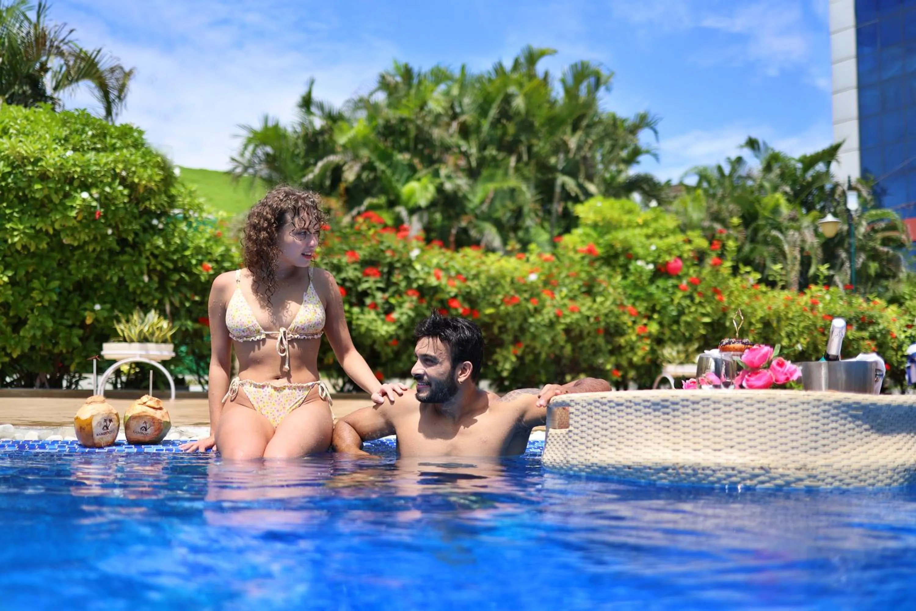 Pool view in Sambodhi Retreat
